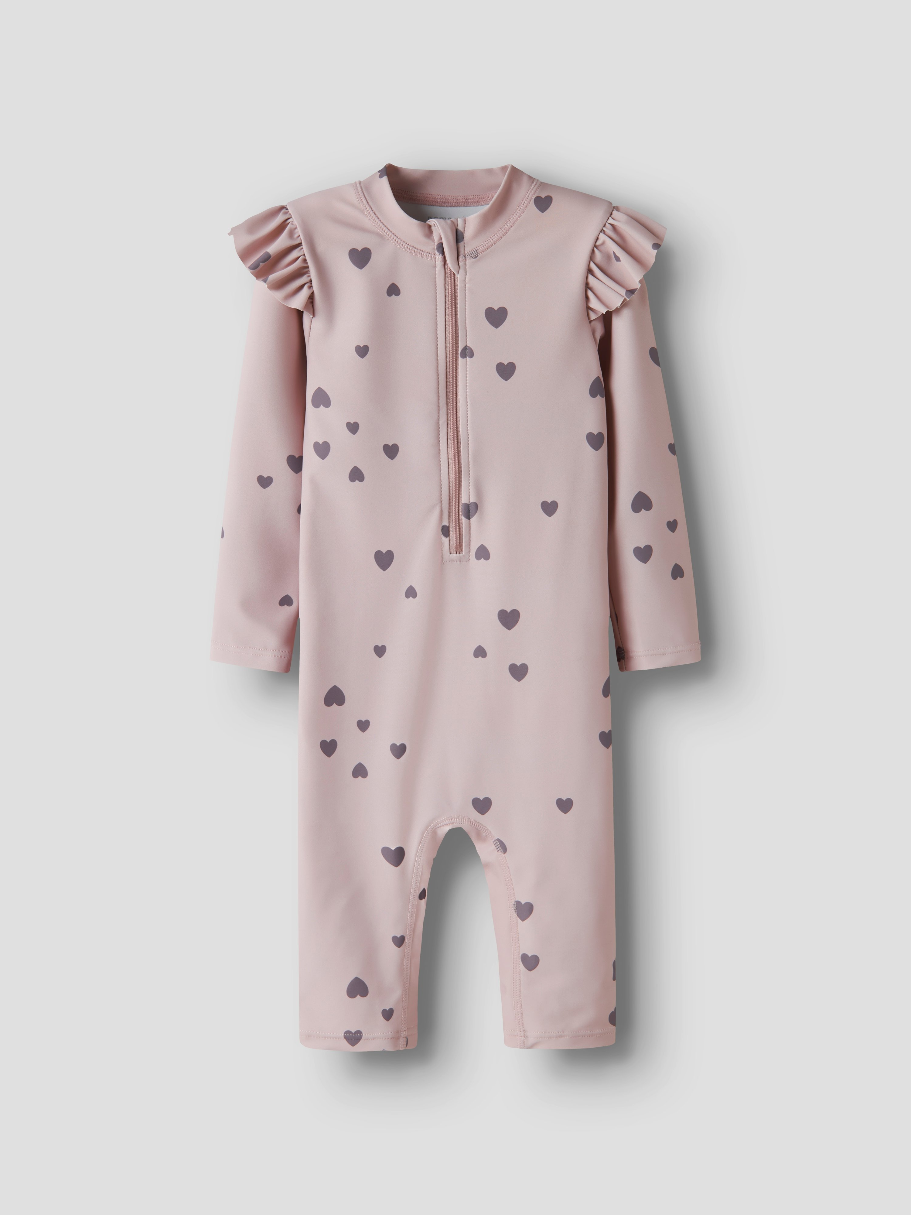 Name It Zippa UV badedrakt Lilla - 11049720-BurnishedL-74 cm - 1