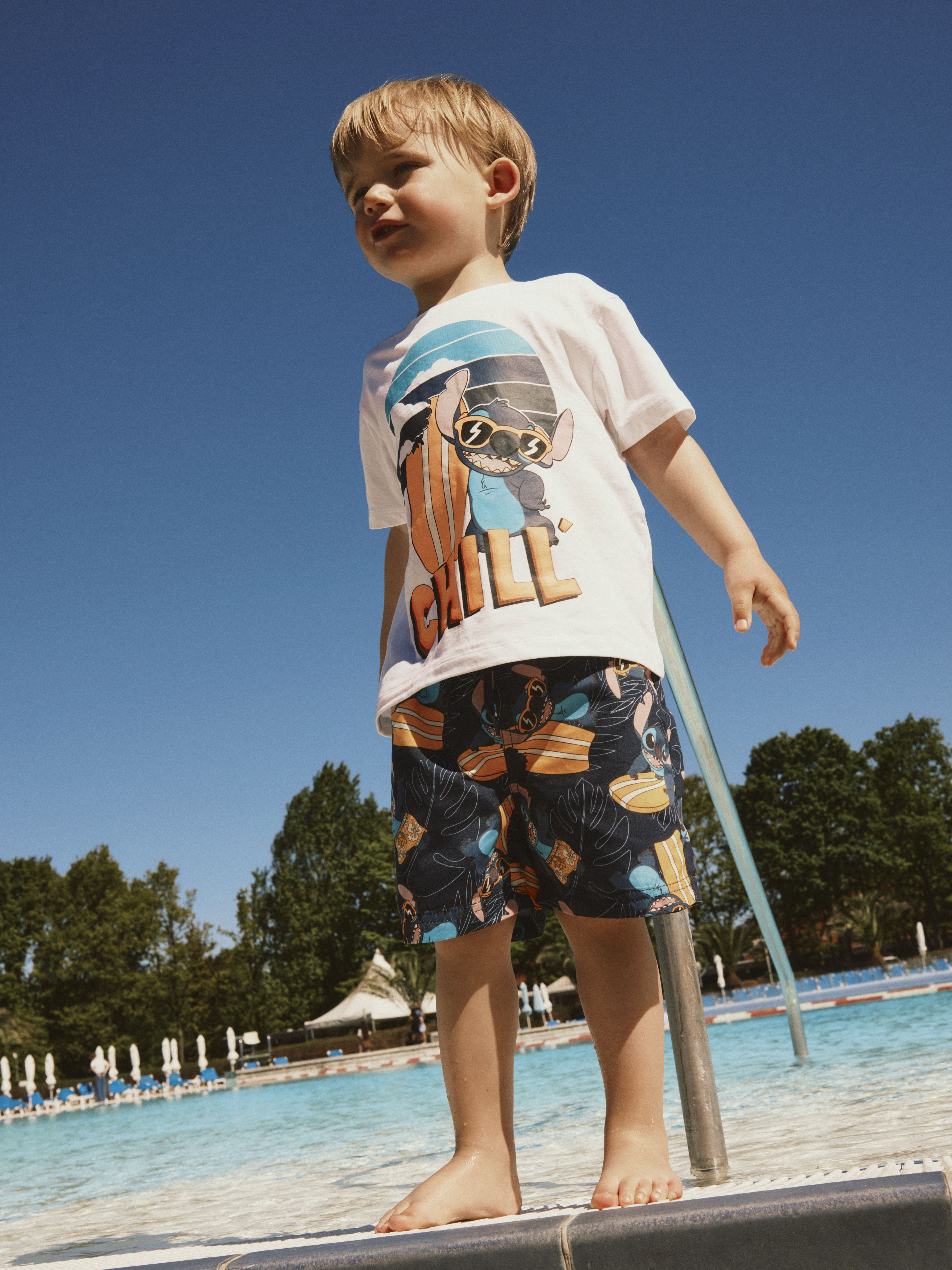 Name It Mouritz badeshorts Blå - 11049723-NavyBlazer-92 cm - 1