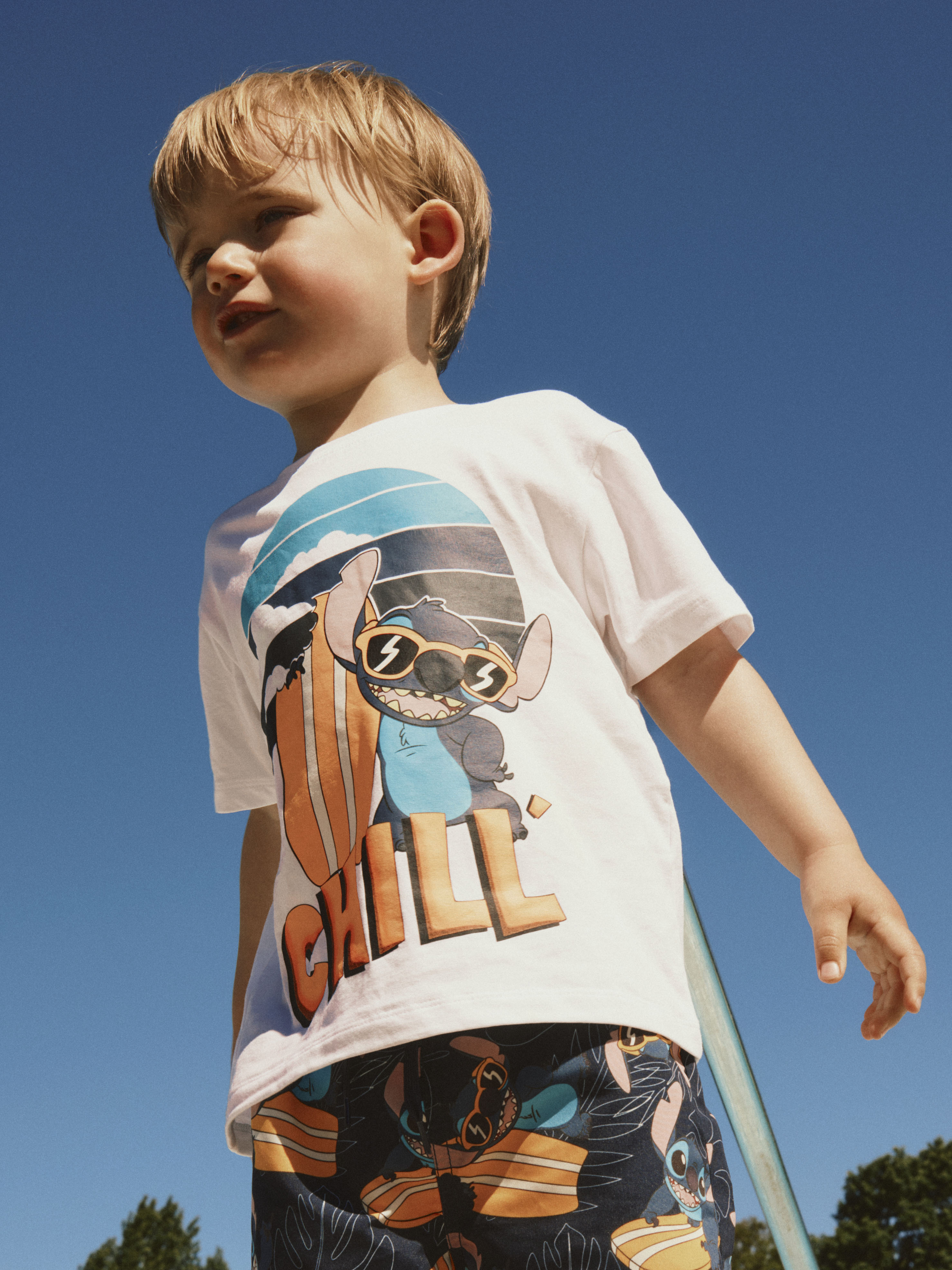 Name It Mamba Stitch t-skjorte Hvit - 11049724-BrightWhit-92 cm - 1