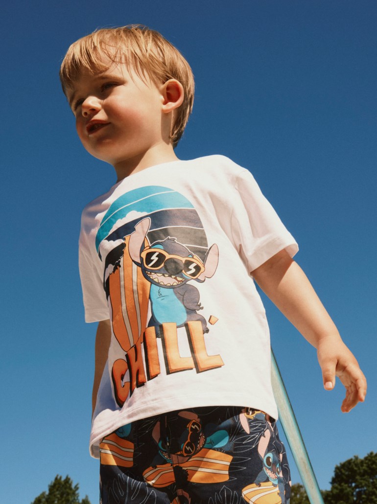 Name It Mamba Stitch t-skjorte Hvit - 11049724-BrightWhit-92 cm - 1