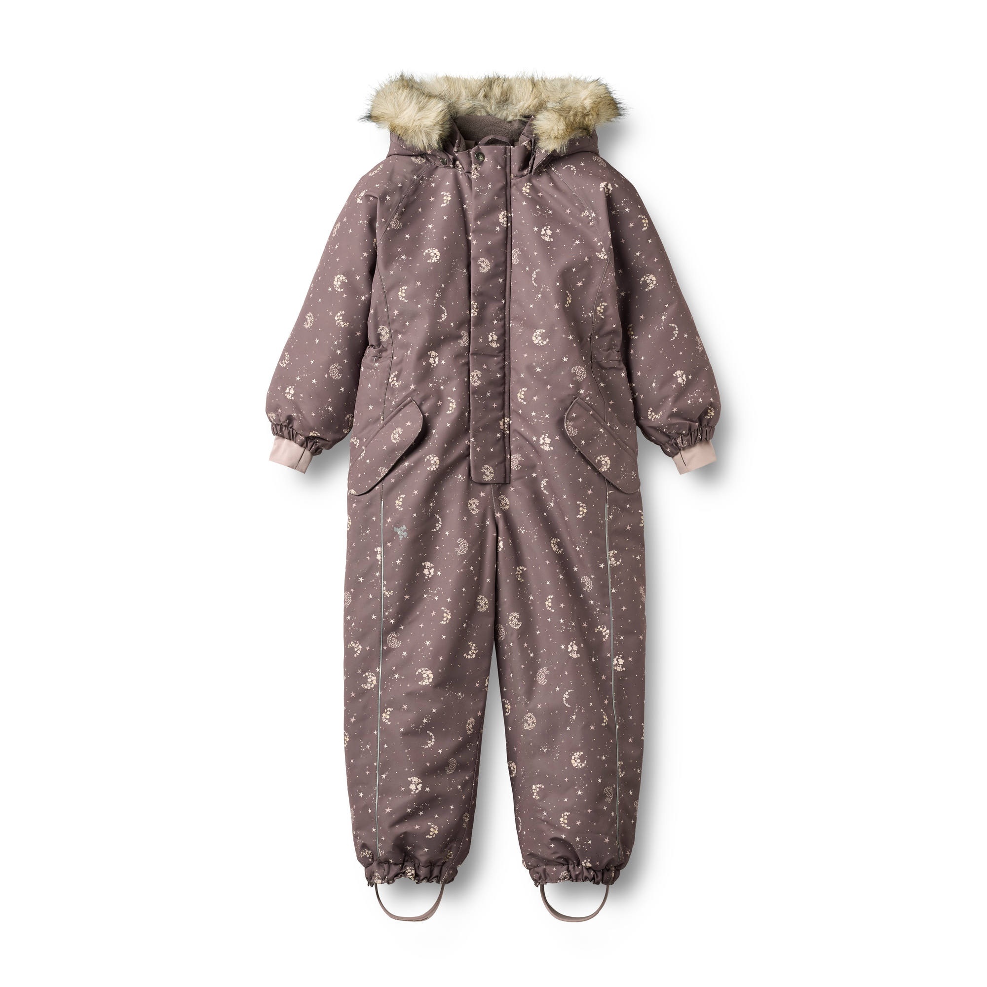 Wheat Moe vinterdress Brun - 11049725-PlumTruffl-104 cm - 1