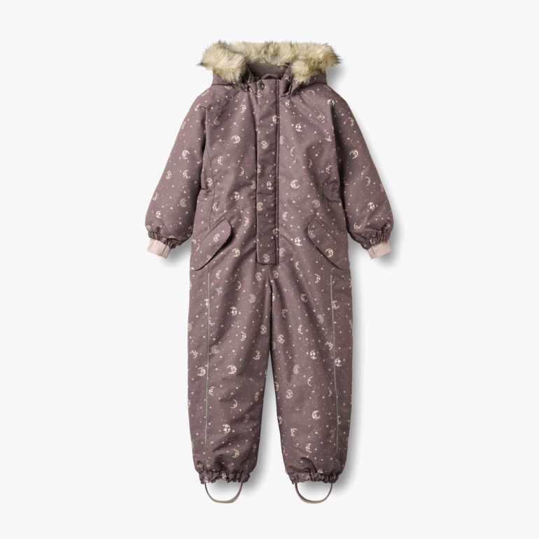 Wheat Moe vinterdress Brun - 11049725-PlumTruffl-104 cm - 1