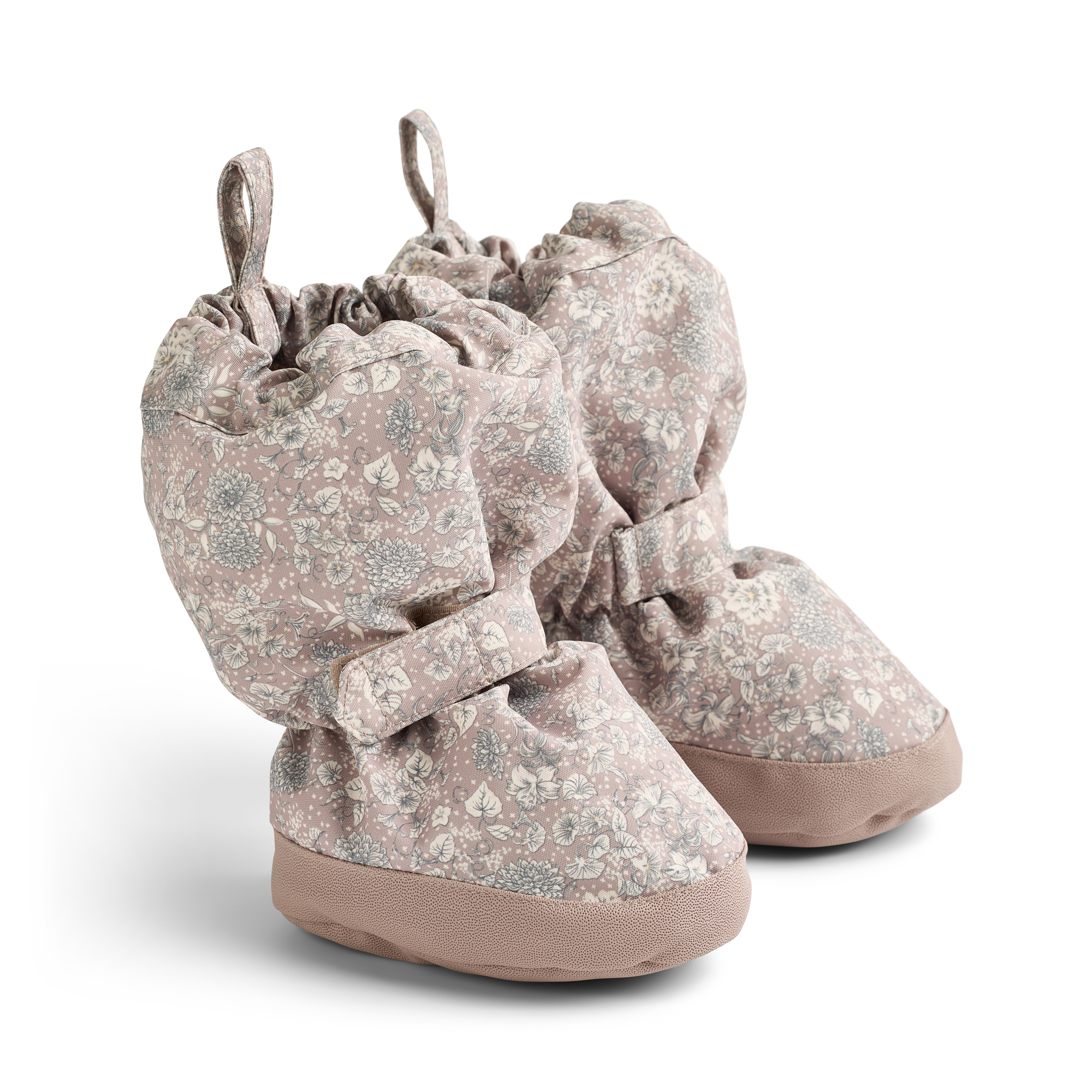 Wheat booties Rosa - 11049739-Dry rose-12-24 mnd - 1