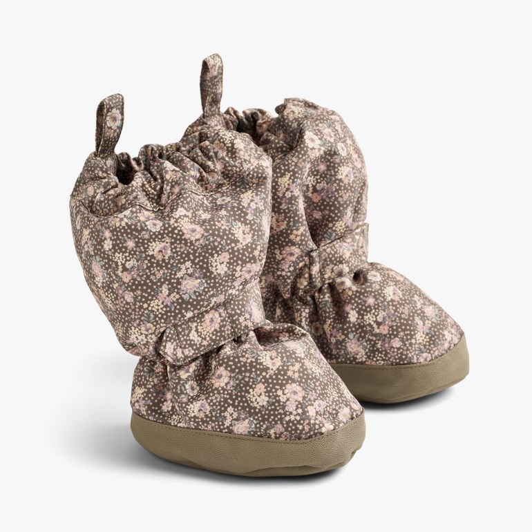 Wheat booties Brun - 11049739-Dry wood-6-12 mnd - 1
