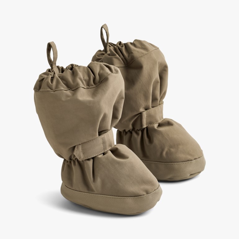 Wheat booties Brun - 11049740-Dry wood-12-24 mnd - 1