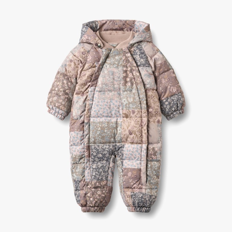 Wheat Edem babydress Brun - 11049746-Patchwork-3-6 mnd - 1