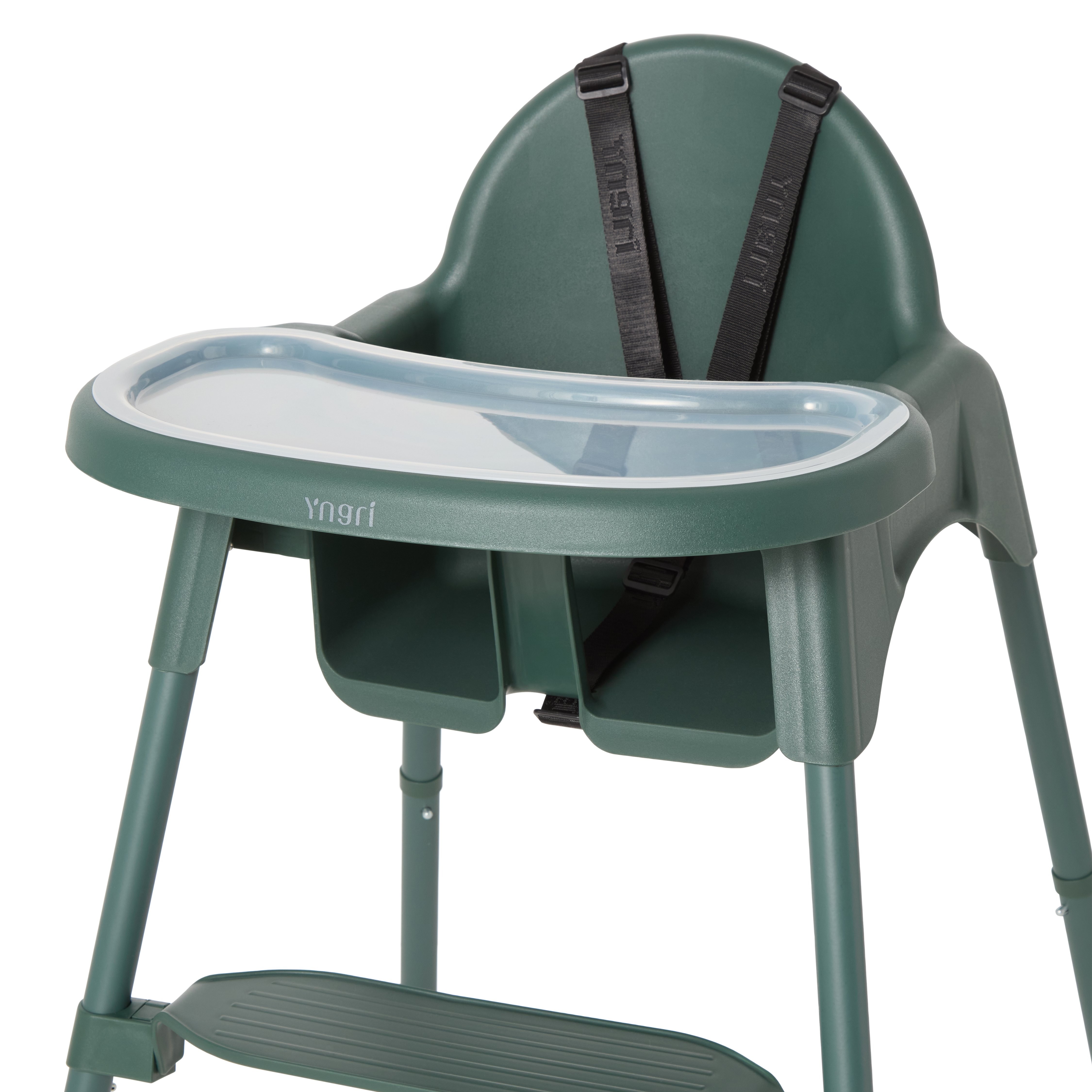 Rollo matstol inkl matbrett, forestgreen