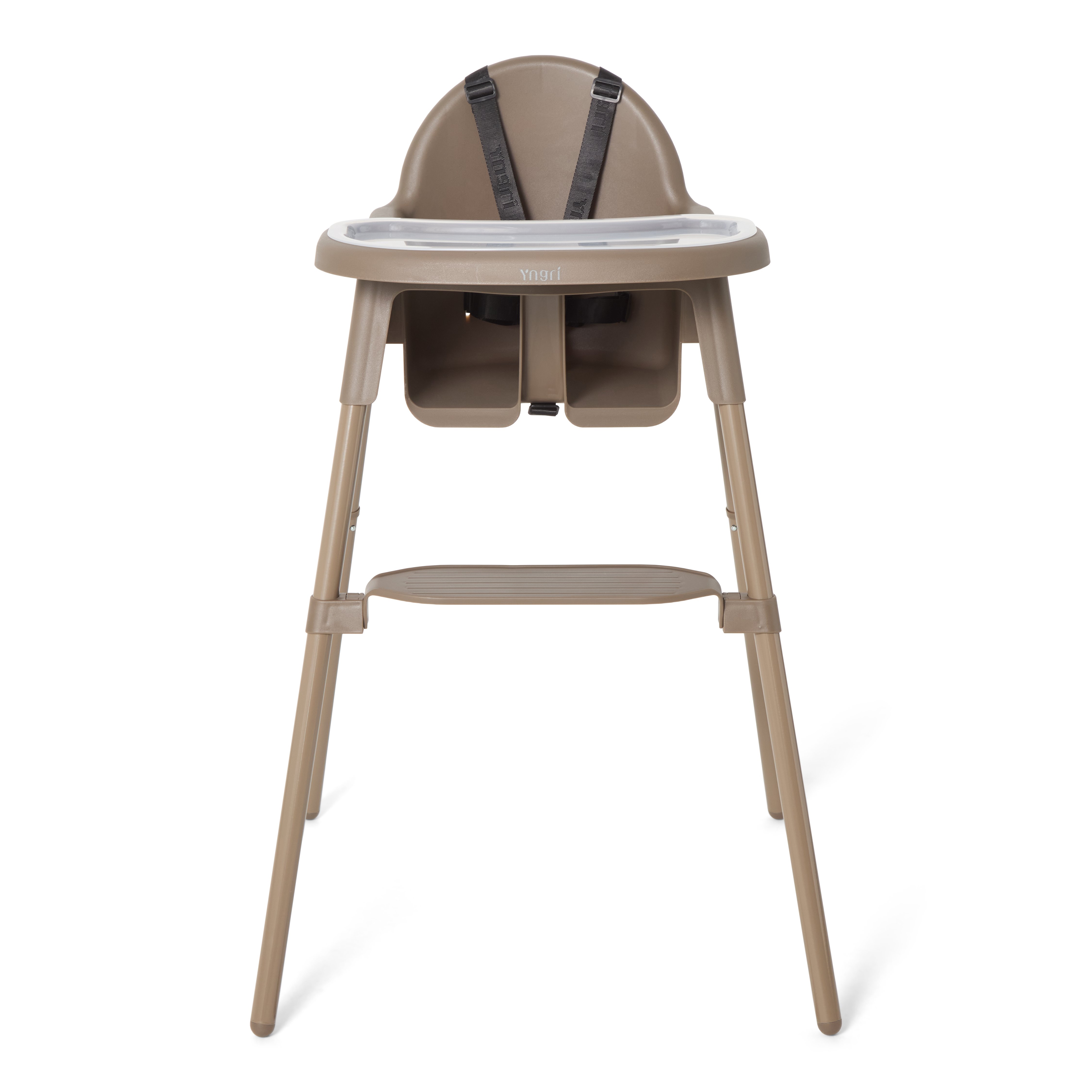 Rollo matstol inkl matbrett, walnut
