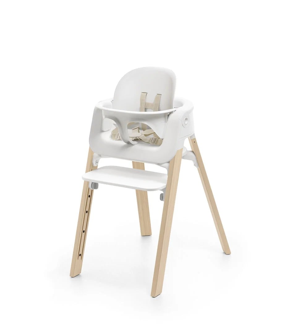 Stokke Steps Matstol, White Natural