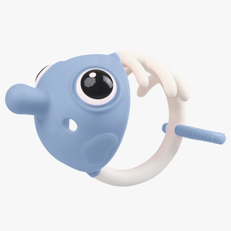 Clownfish biteleke Blå - 11049874-LightBlue-3+ Mth-fish - 1