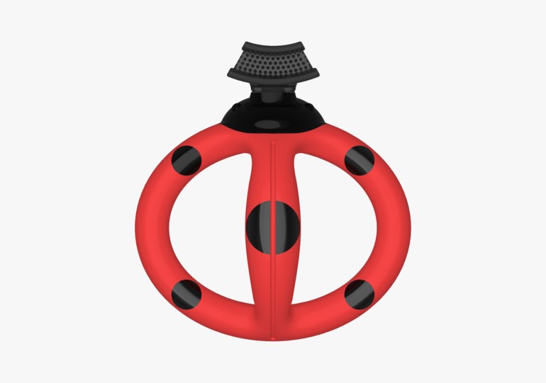 Ladybug U-formet tannbørste Rød - 11049880-Red-4+ Mth-ladybug - 1