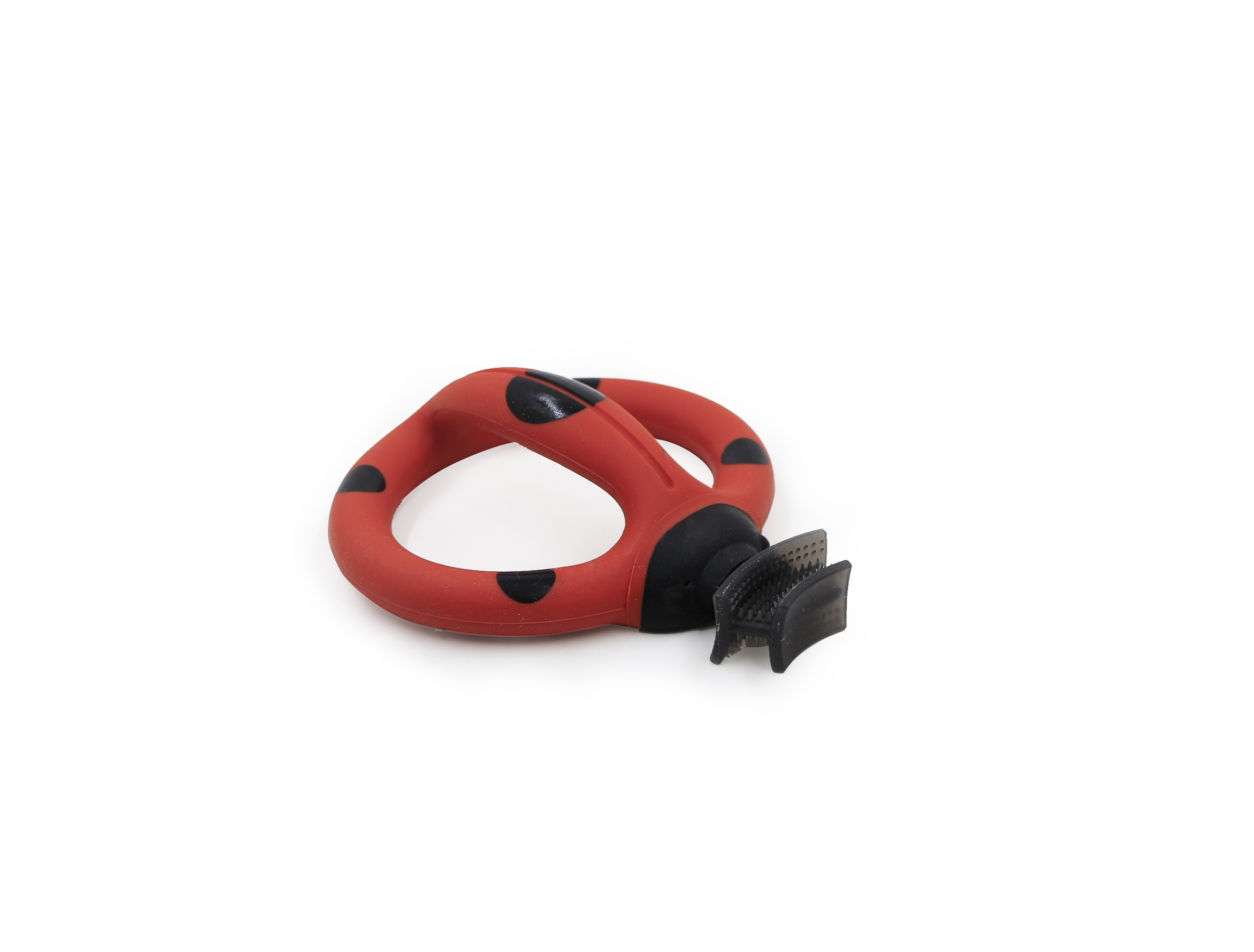 Ladybug U-formet tannbørste, red