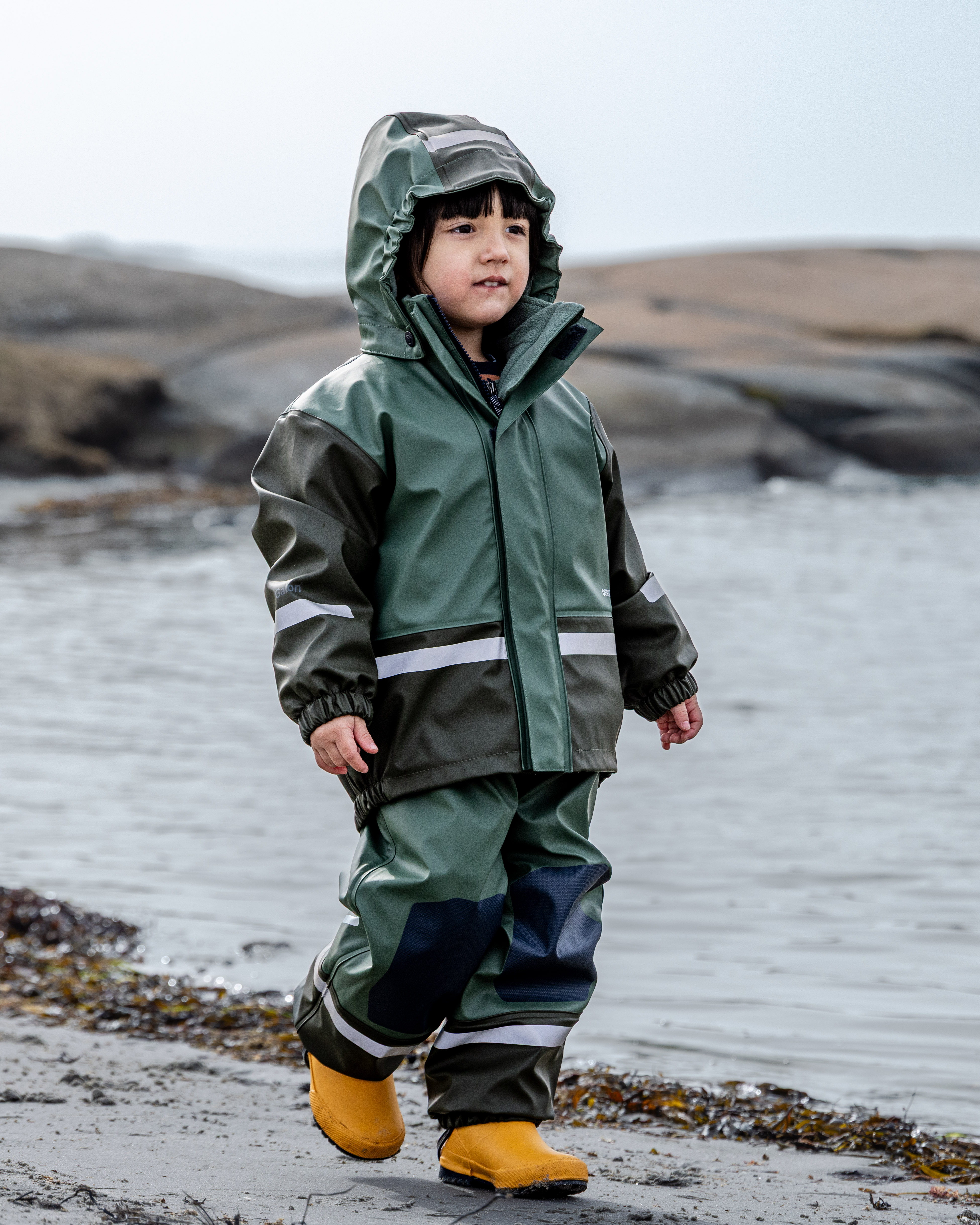 Didriksons Boardman regnsett Grønn - 11049911-Dark Moss-90 cm - 1