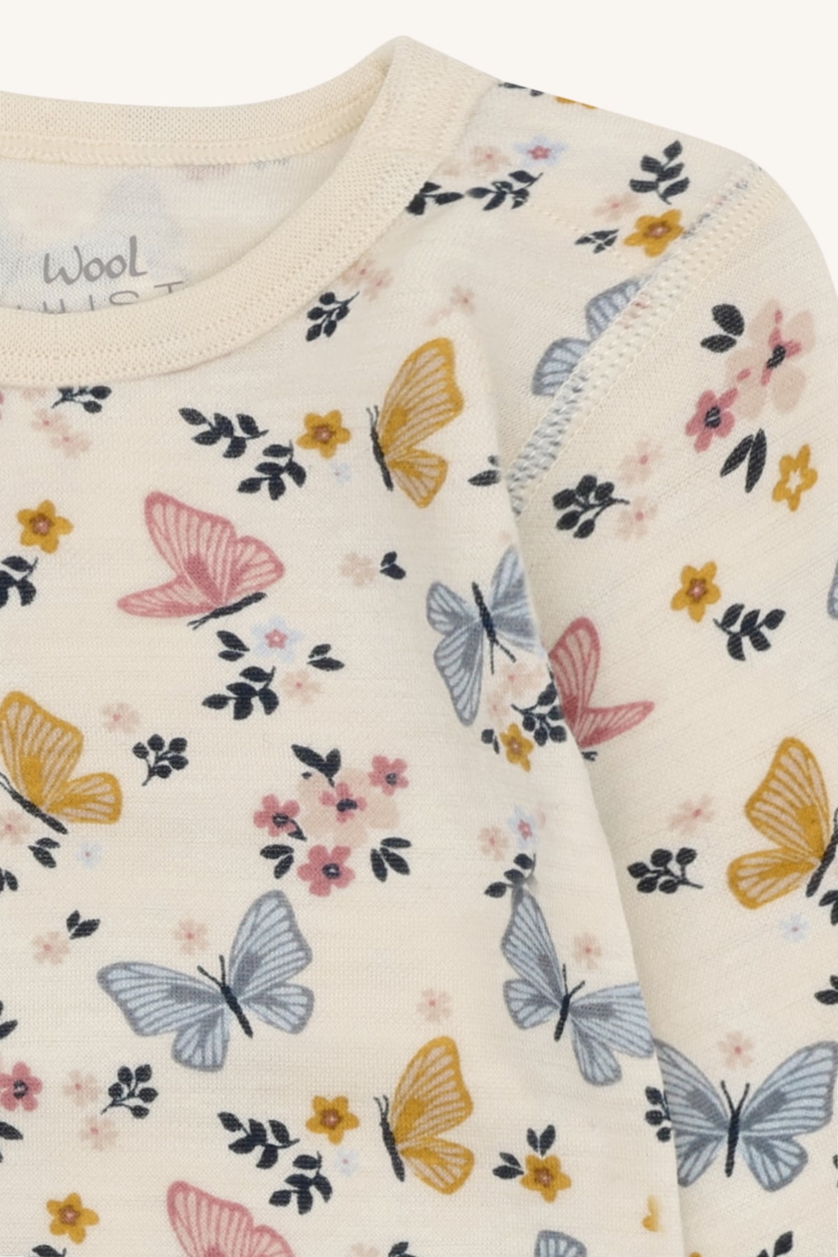 Hust & Claire Bo ullbody - Butterfly, offwhite