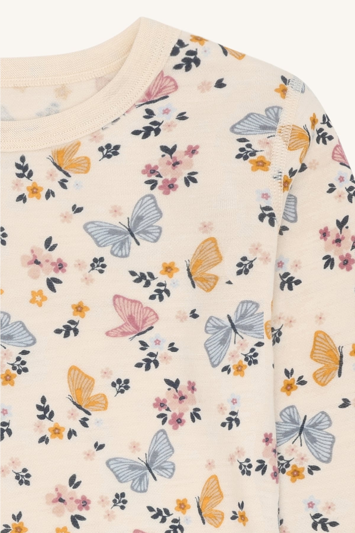 Hust & Claire Awo ullgenser - Butterfly, offwhite