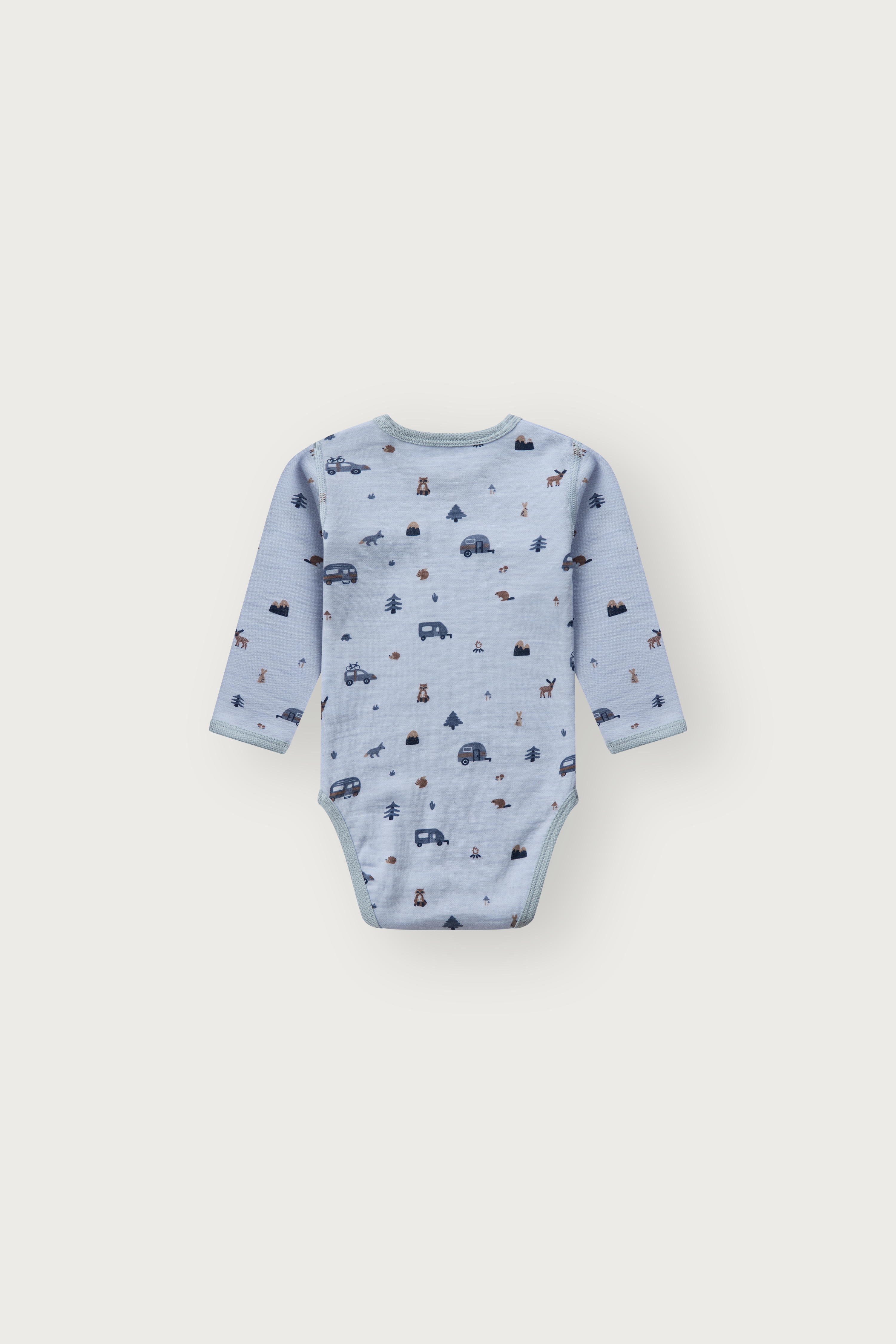 Hust & Claire Bo ullbody - Camp, babyblue