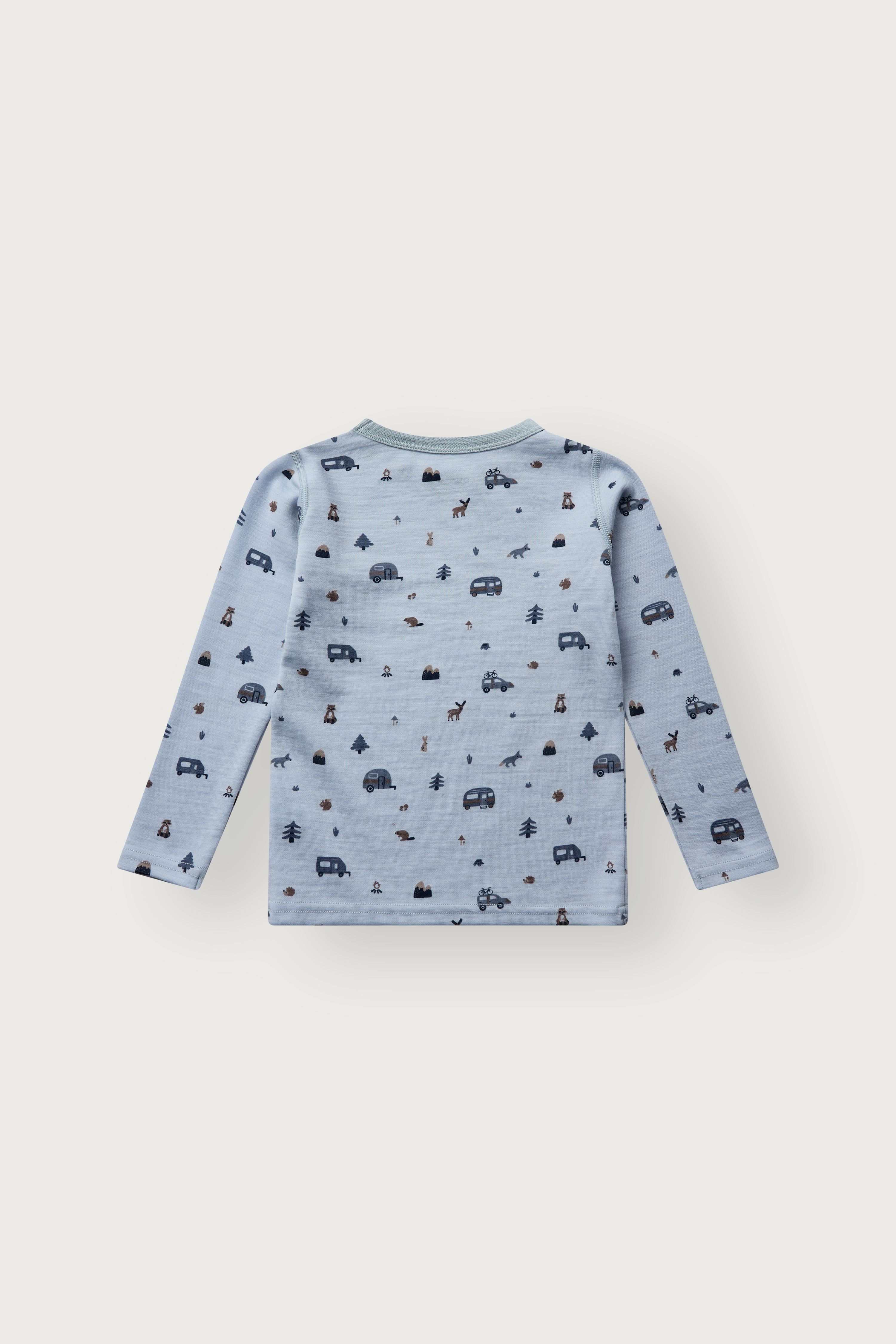Hust & Claire Awo ullgenser - Camp, babyblue
