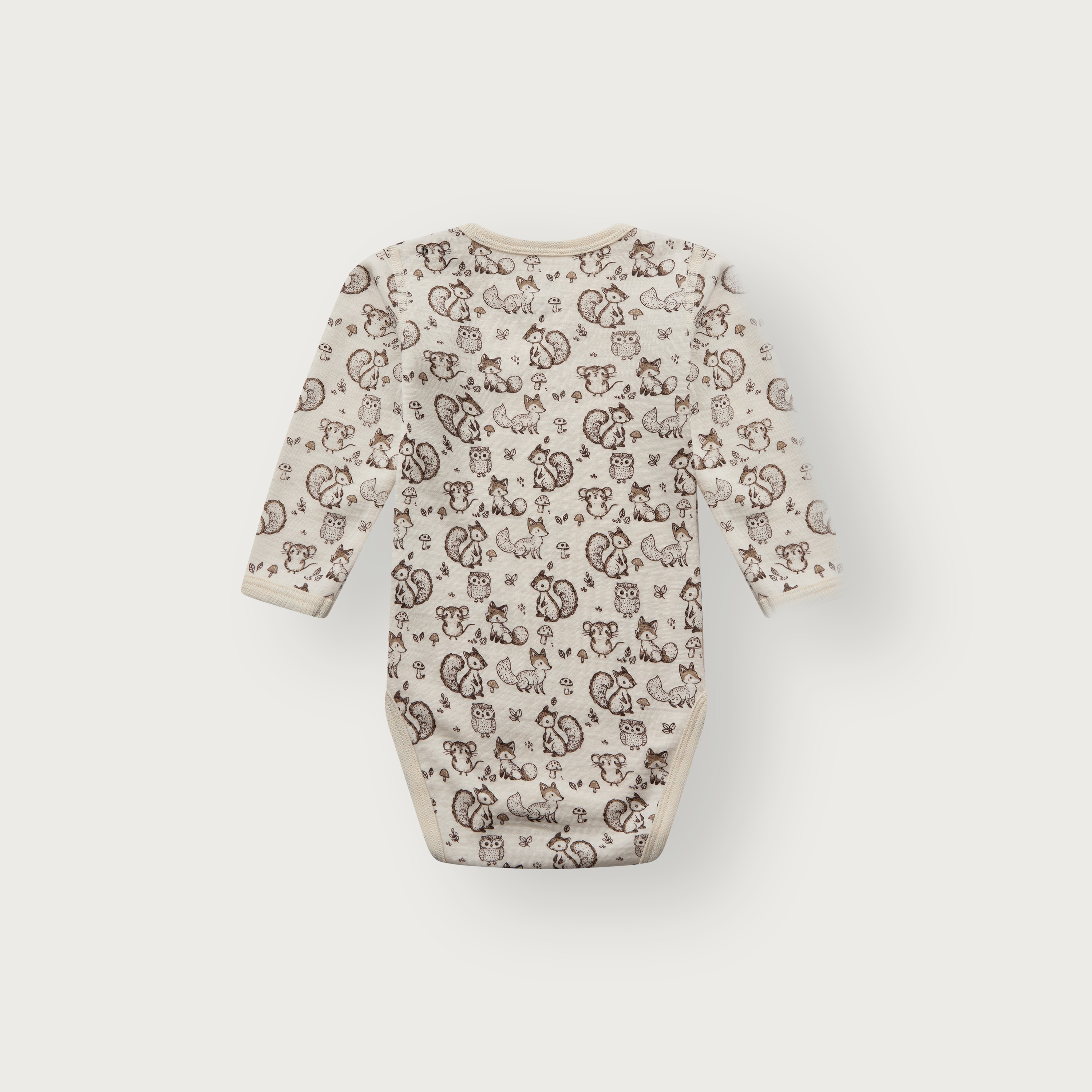 Hust & Claire Bo ullbody - Woodland, offwhite