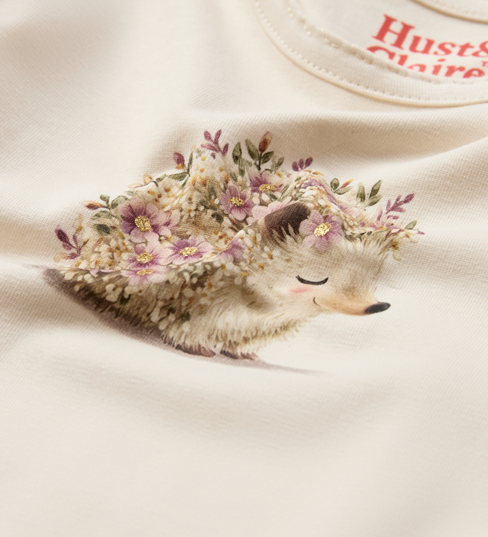 Hust & Claire Britt body - Mouse, offwhite