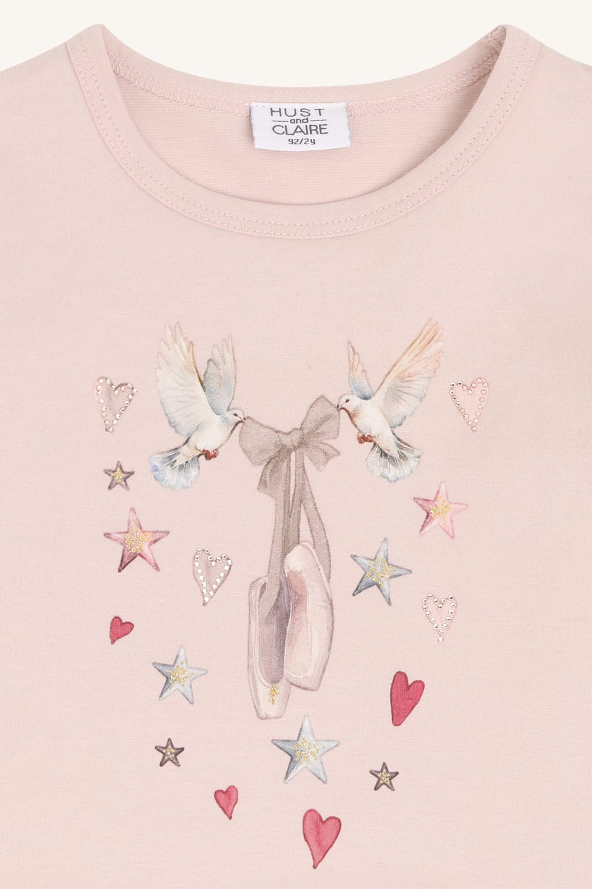 Hust & Claire Alma genser - Dove, hushedpink