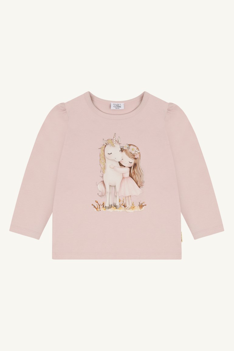 Hust & Claire Alma genser - Hugs Rosa - 11049988-HushedPink-98 cm - 1