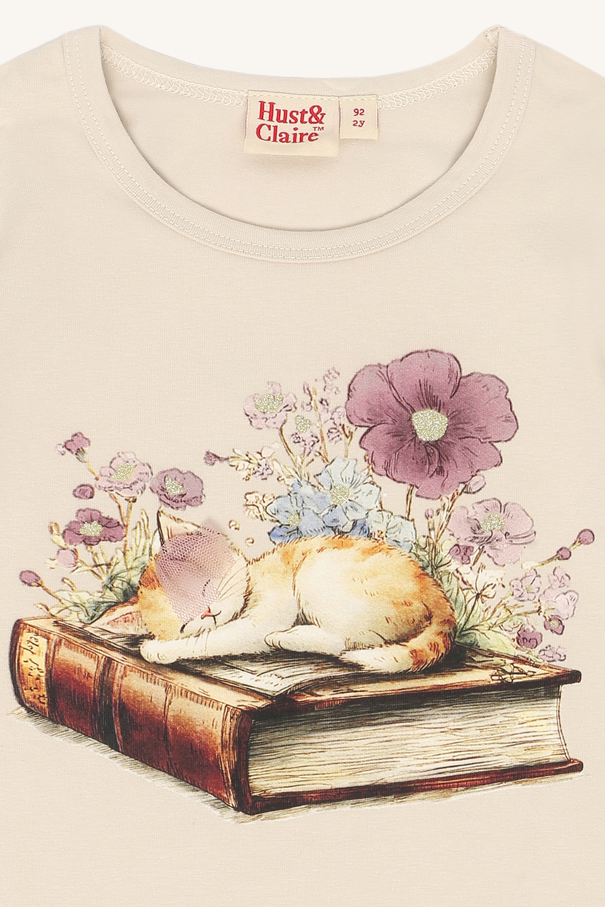 Hust & Claire Alma genser - Cat, frenchoak