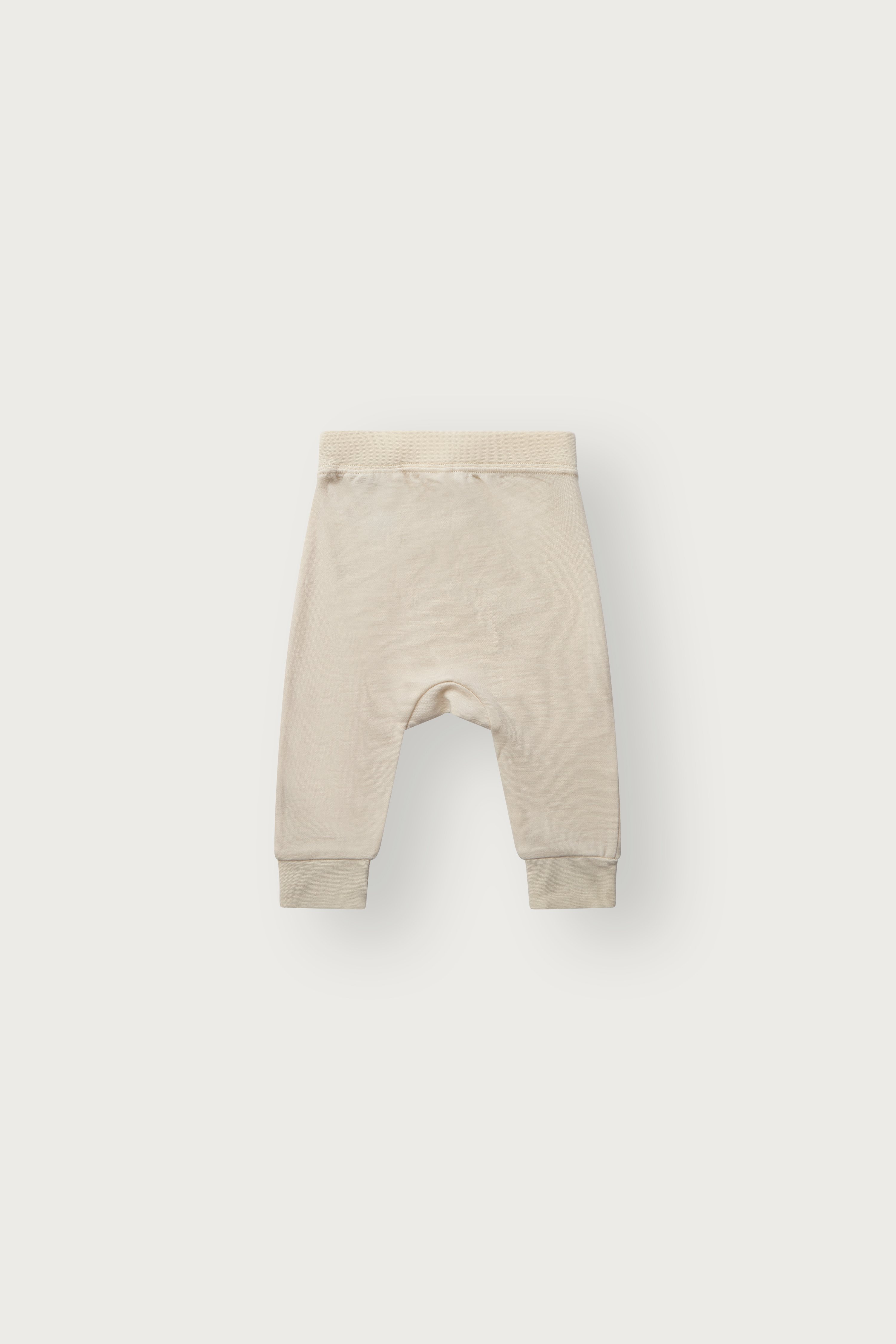 Hust & Claire Gaby ull/bambus bukse, offwhite