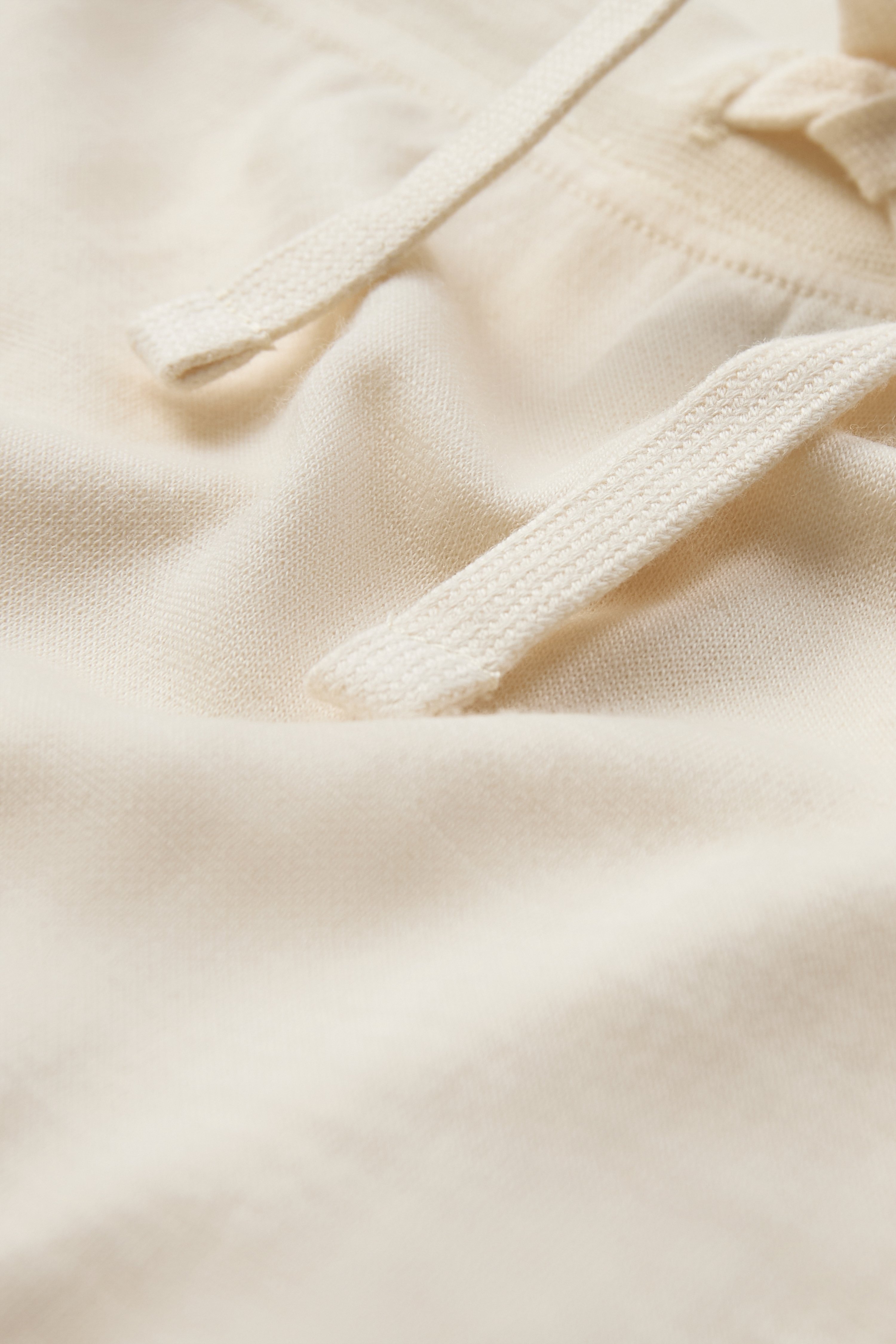 Hust & Claire Gaby ull/bambus bukse, offwhite