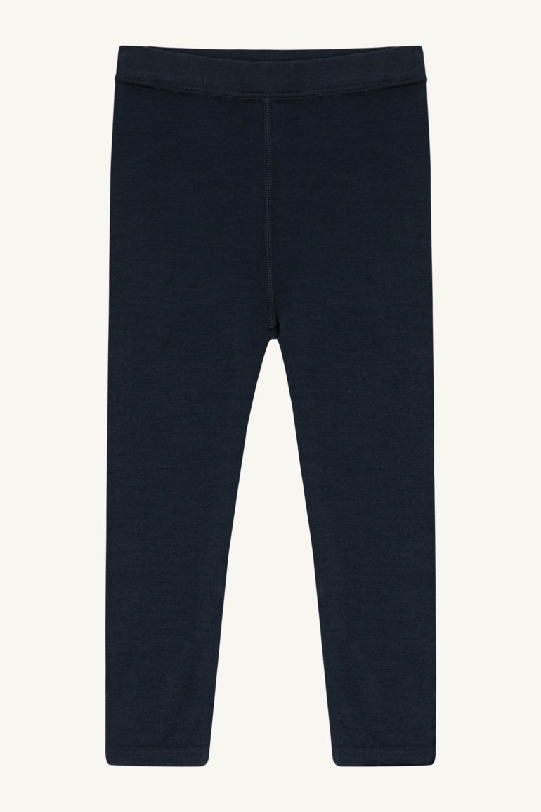 Hust & Claire Laki ull/bambus leggings Blå - 11049999-Blues-92 cm - 1