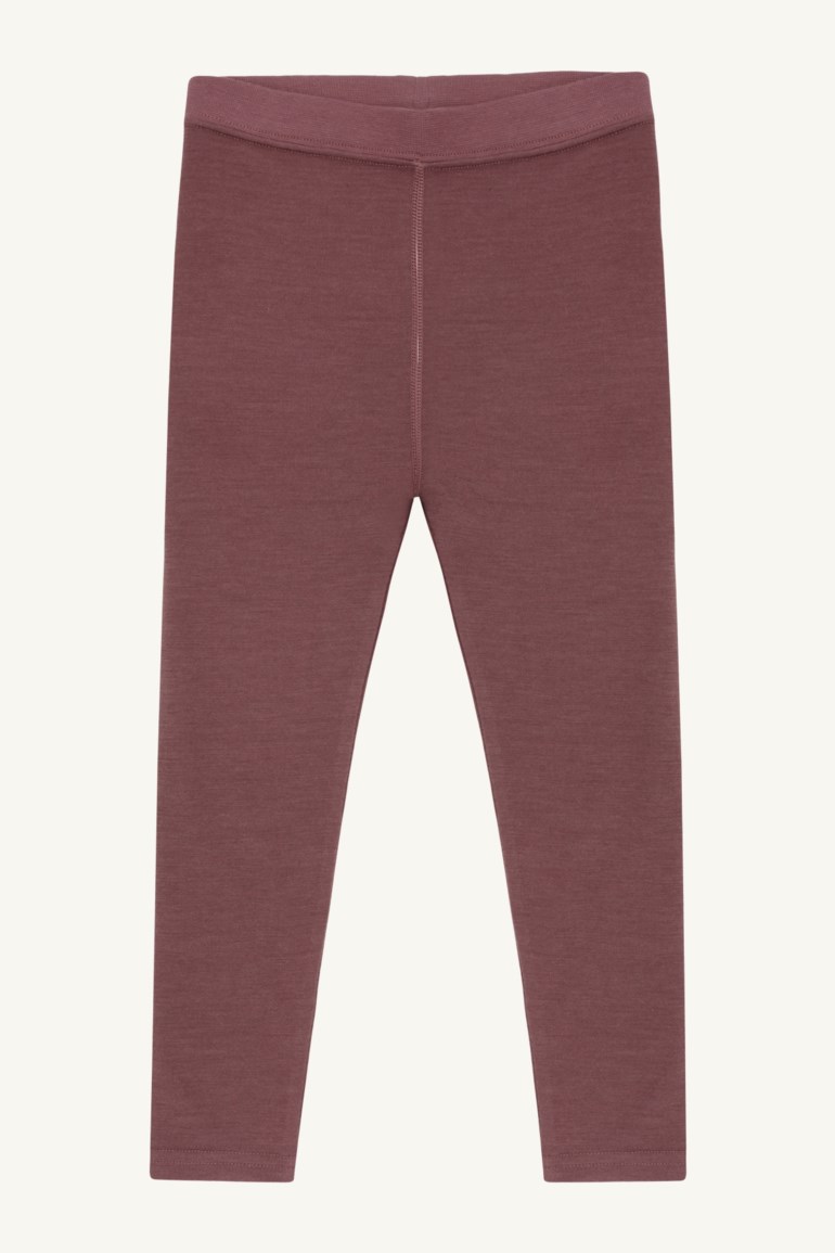 Hust & Claire Laki ull/bambus leggings Rosa - 11049999-old rose-92 cm - 1