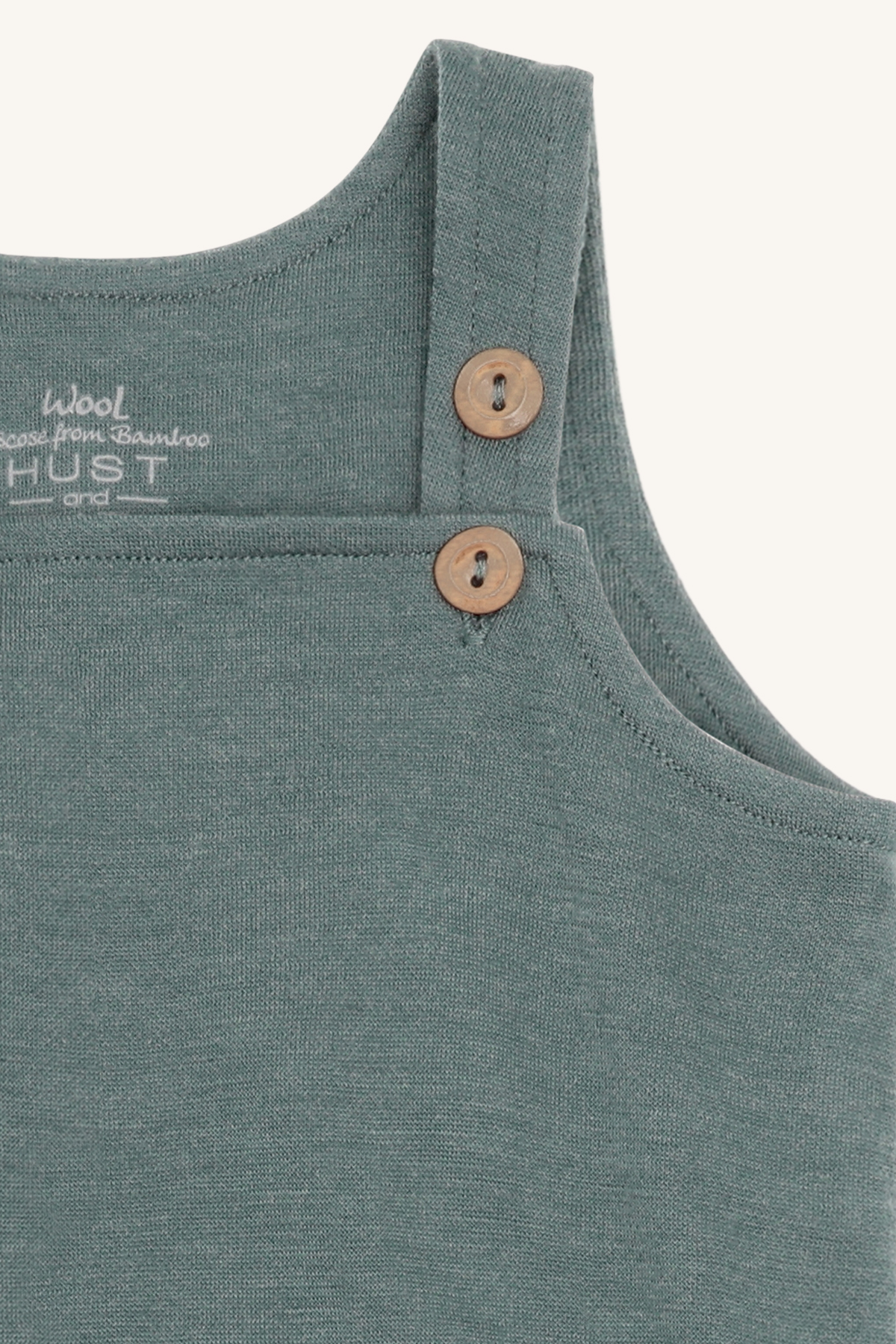 Hust & Claire Maby ull/bambus seledress, balsamgreen