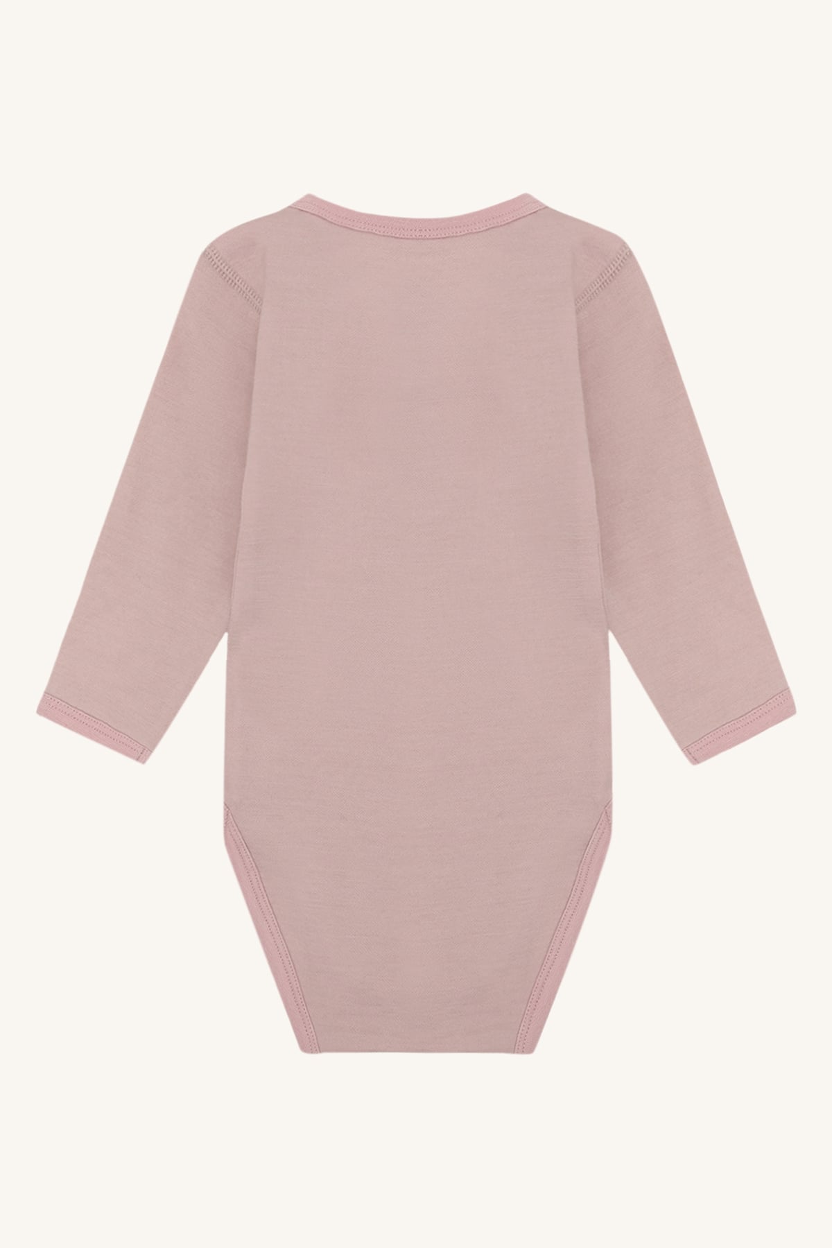 Hust & Claire Baloo ull/bambus body - Teddy, dustyrose