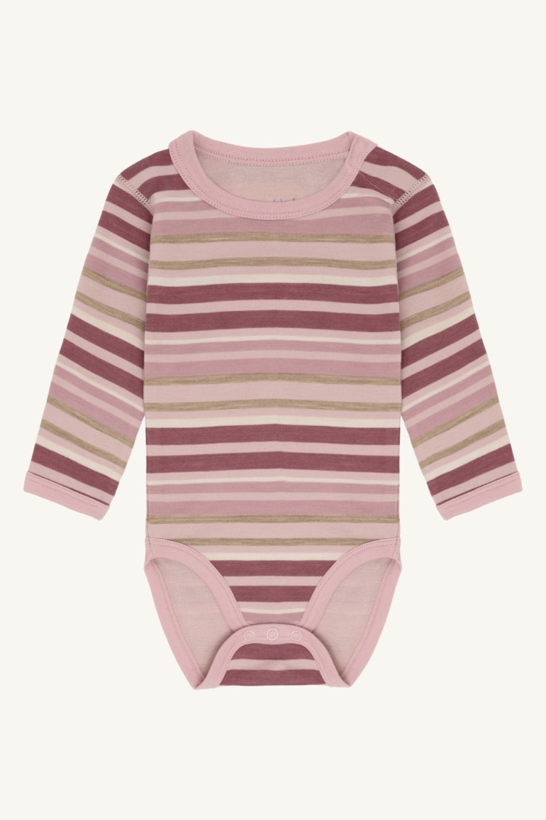 Hust & Claire Baloo ull/bambus body - Multi Rosa - 11050003-DustyRose-62 cm - 1