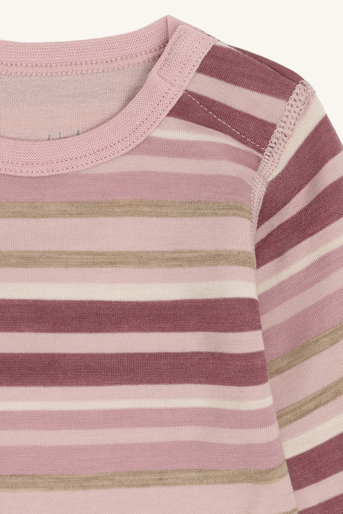 Hust & Claire Baloo ull/bambus body - Multi, dustyrose