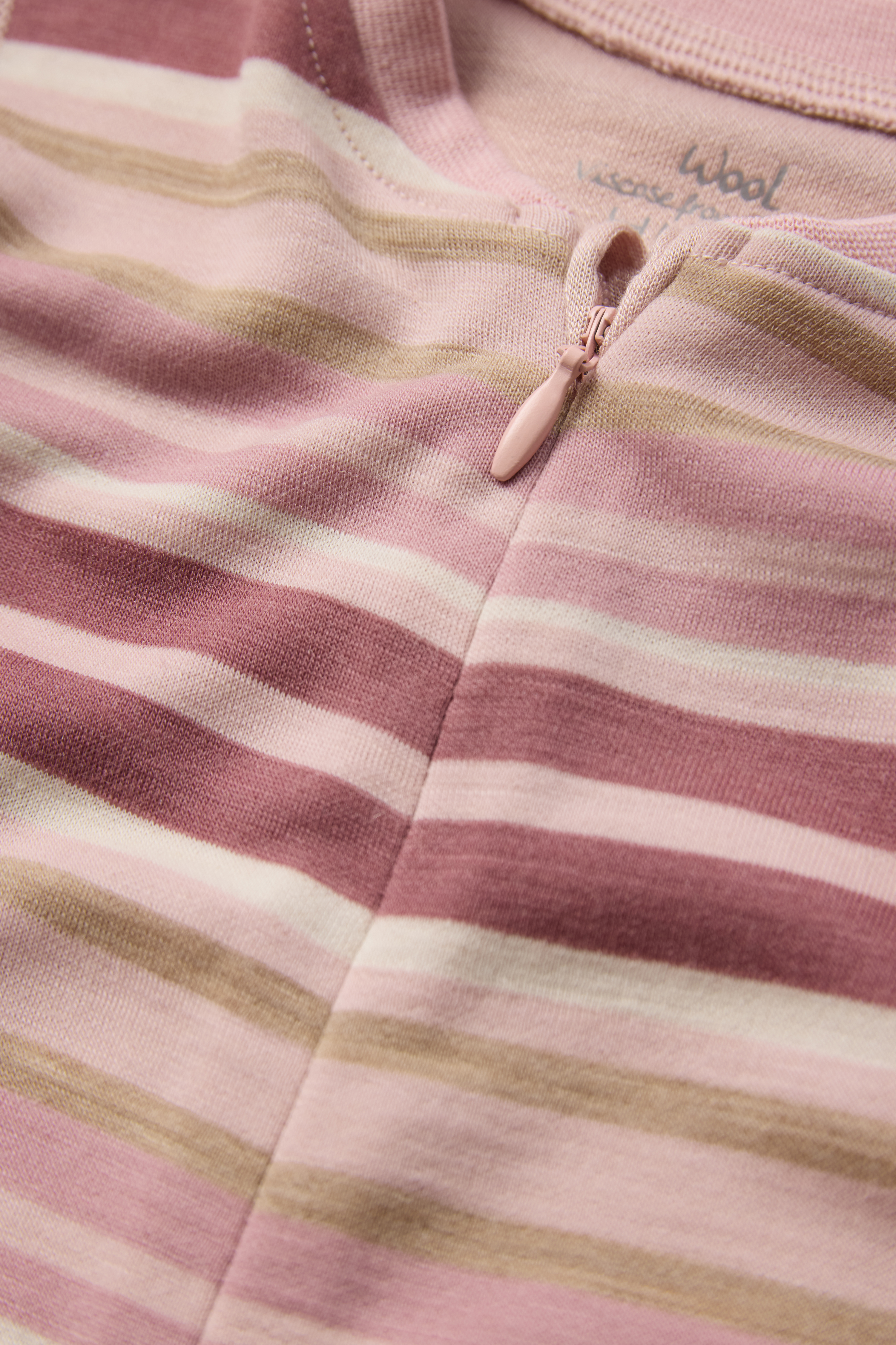 Hust & Claire Manu ull/bambus heldress - Multi, dustyrose
