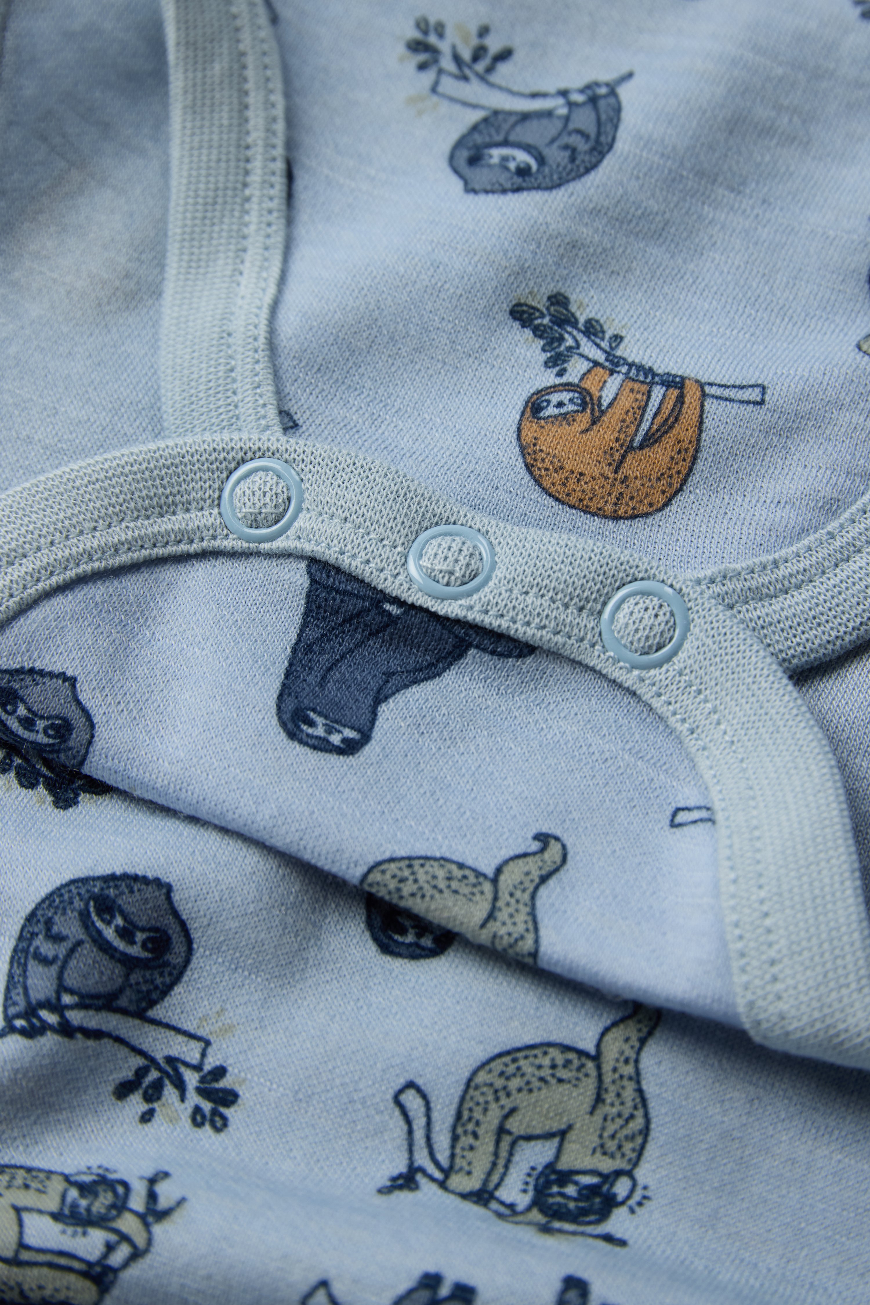 Hust & Claire Baloo ull/bambus body - Lazy, babyblue