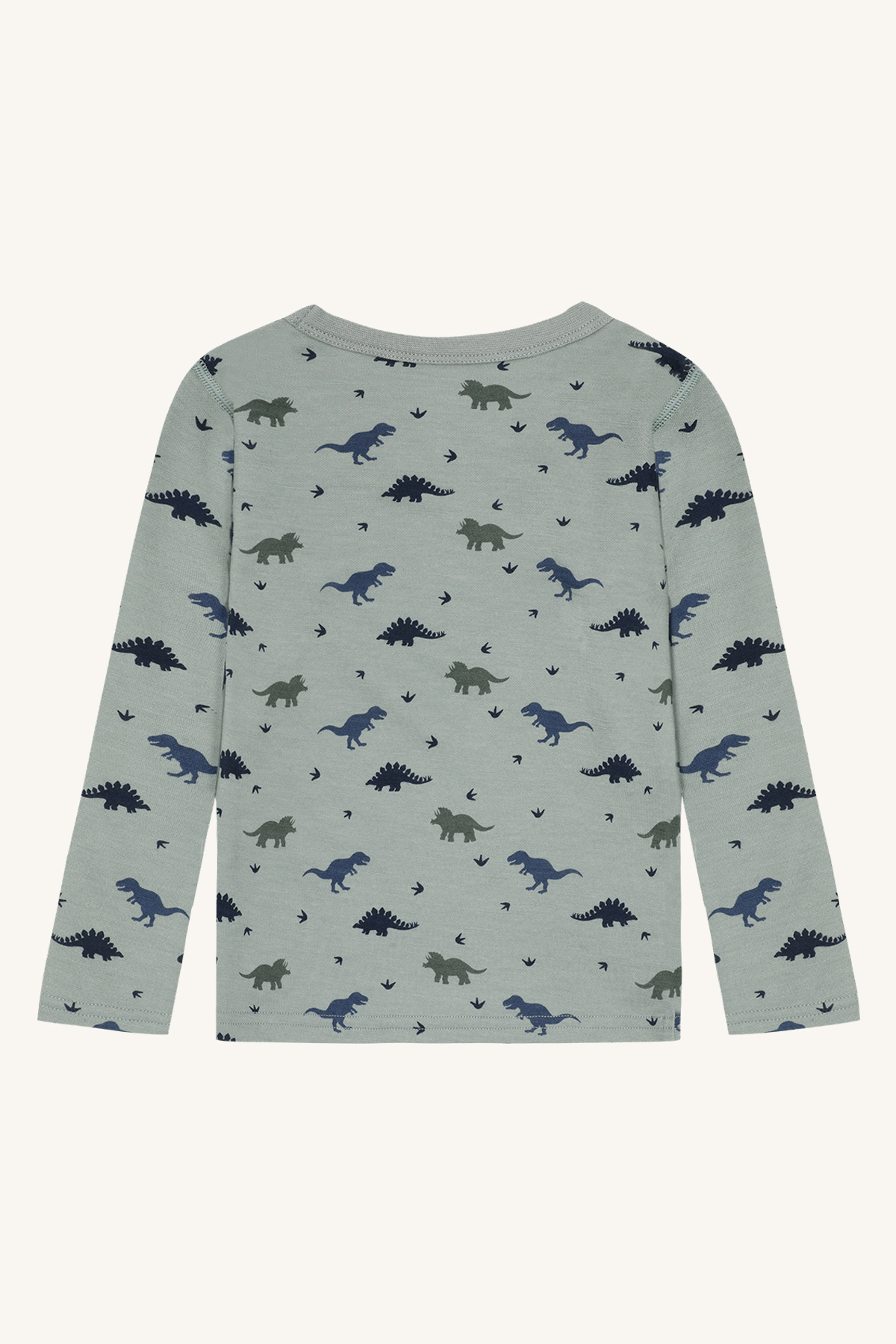 Hust & Claire Abba ull/bambus genser - Dino, slategreen