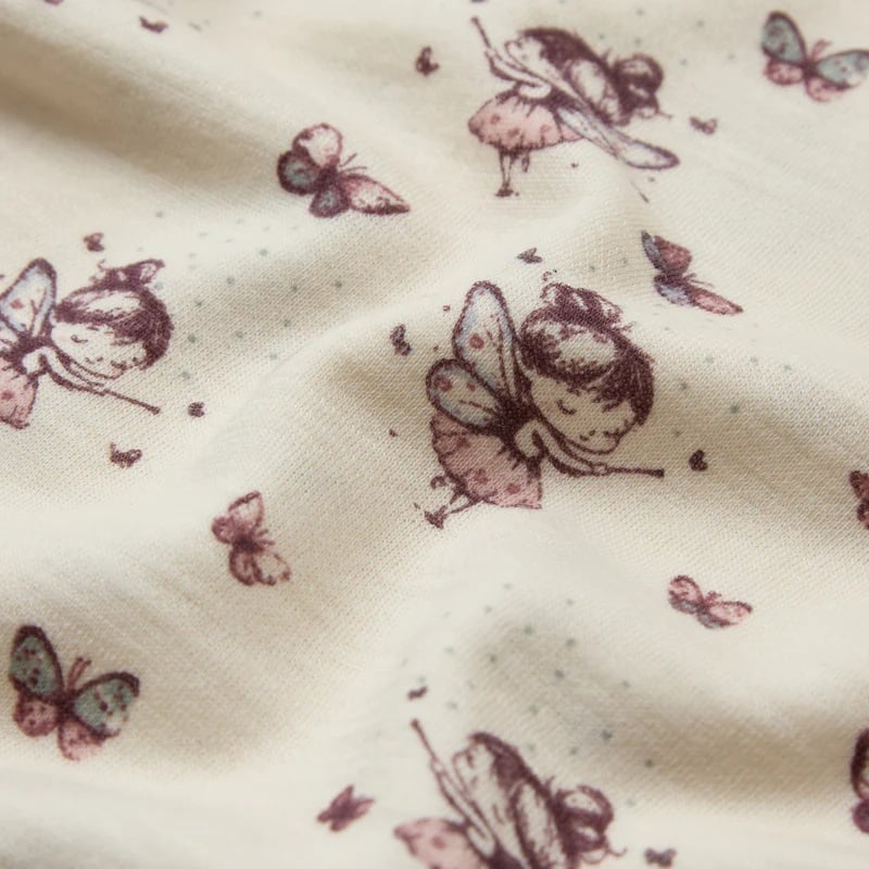Hust & Claire Abba ull/bambus genser - Fairy, offwhite