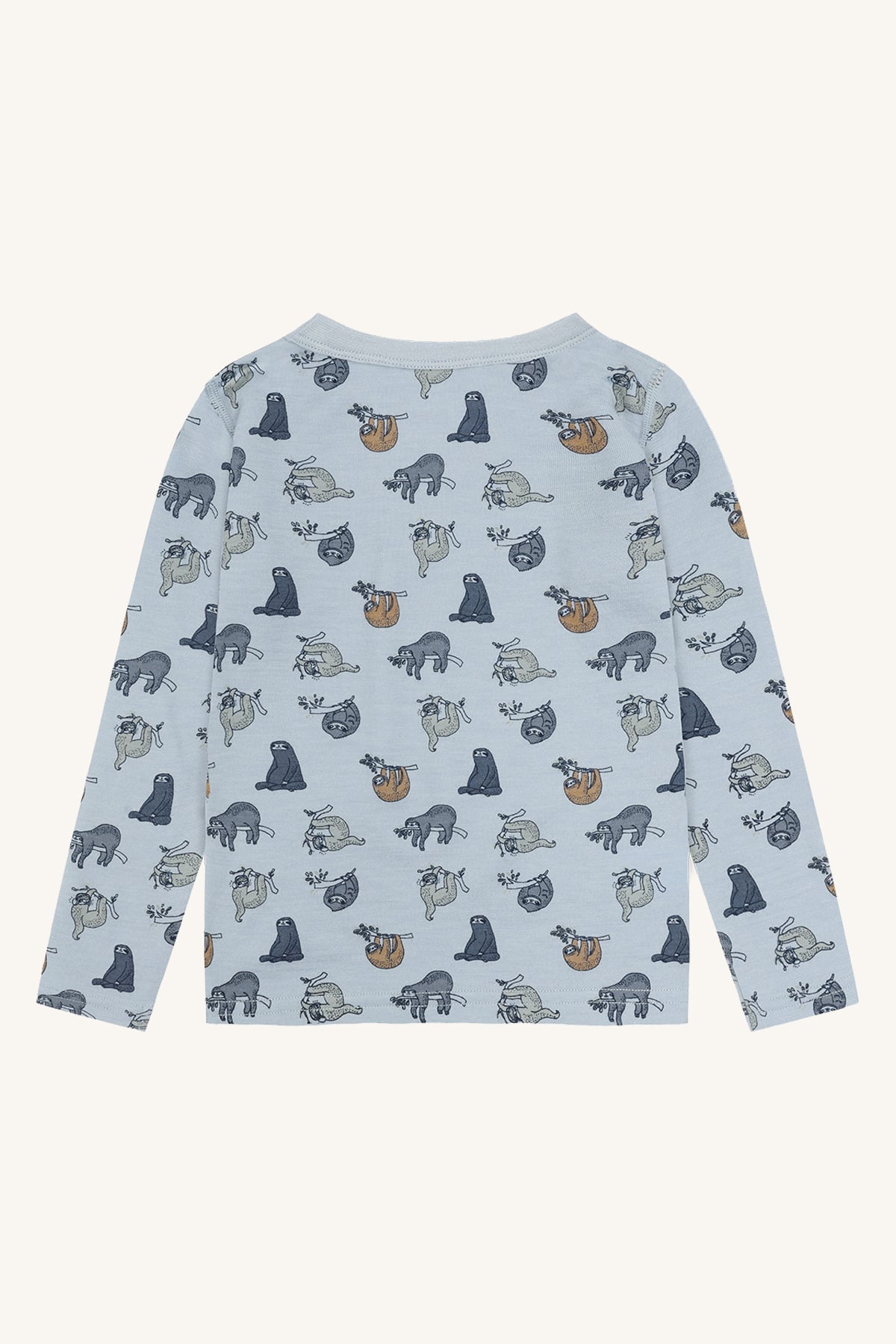 Hust & Claire Abba ull/bambus genser - Lazy, babyblue