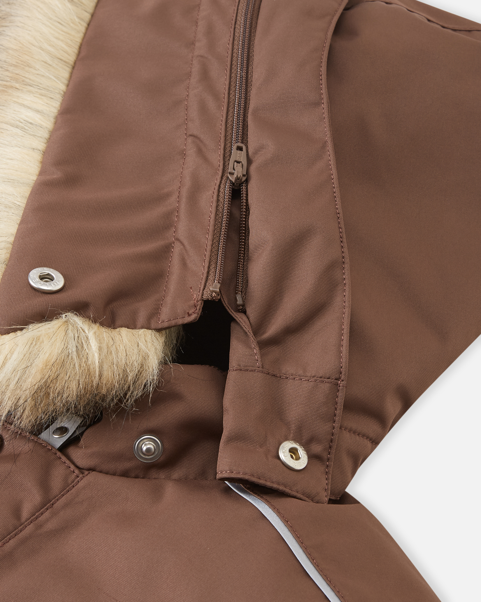 Reima Umber Brown-Brown Gotland Winter Overall