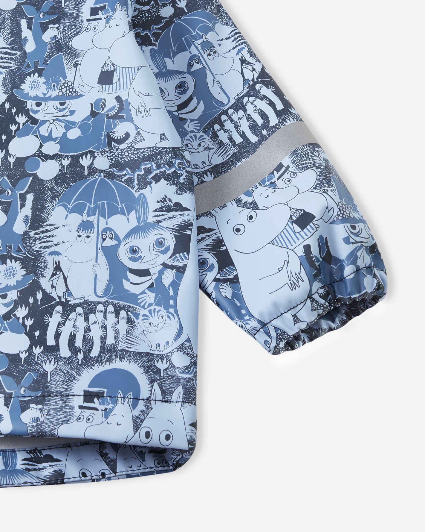 Reima Moomin Vesi regnjakke, airyblue