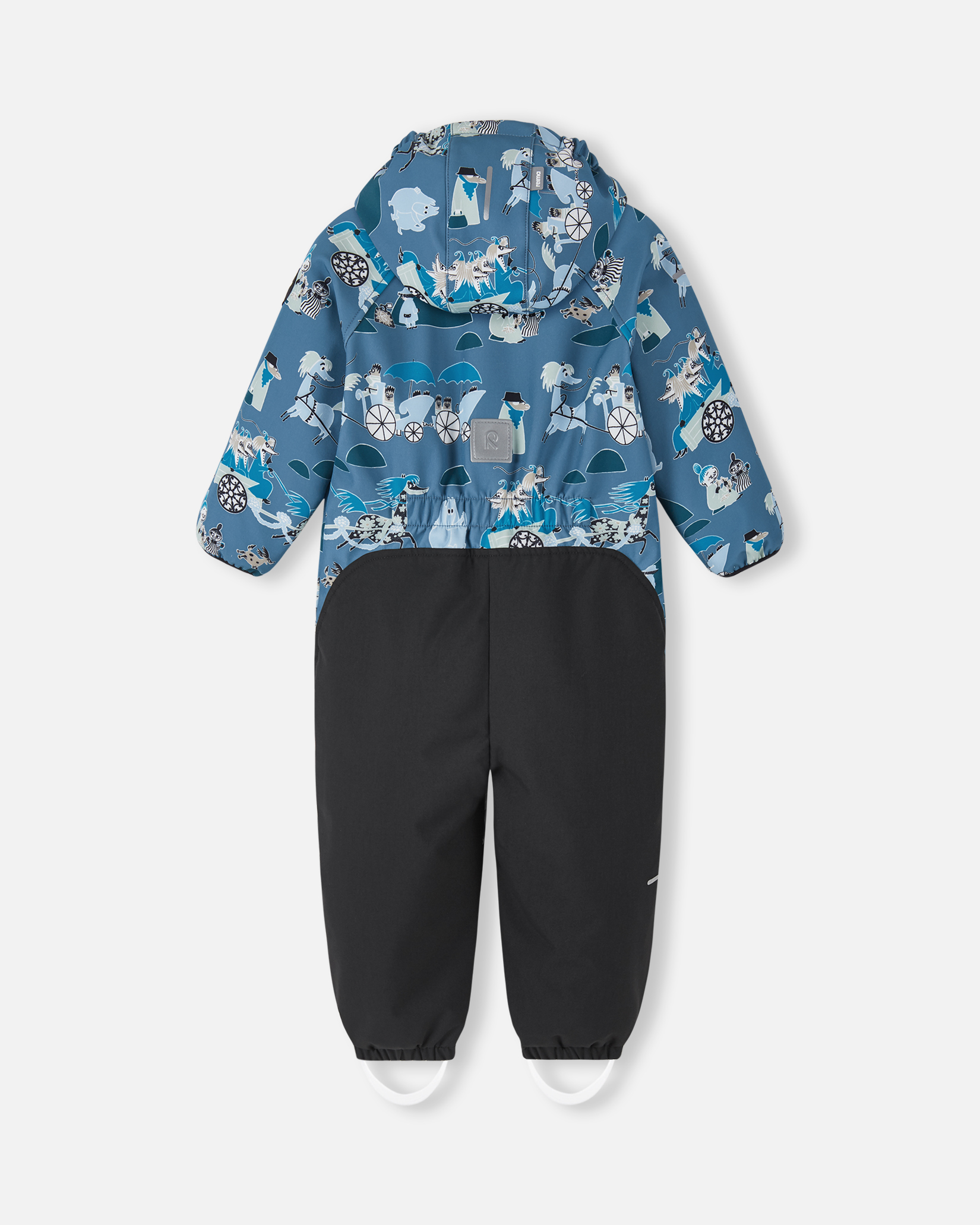 Reima Moomin Mjosa softshelldress, blueocean