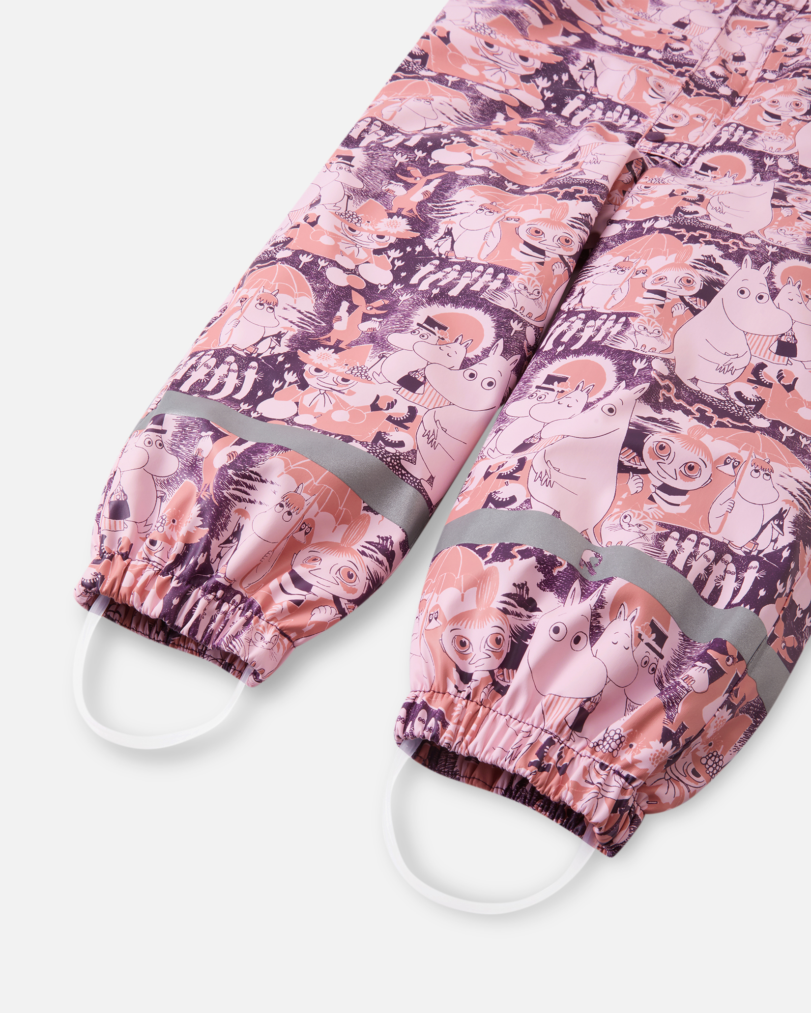 Reima Moomin Rapakko regndress, palerose