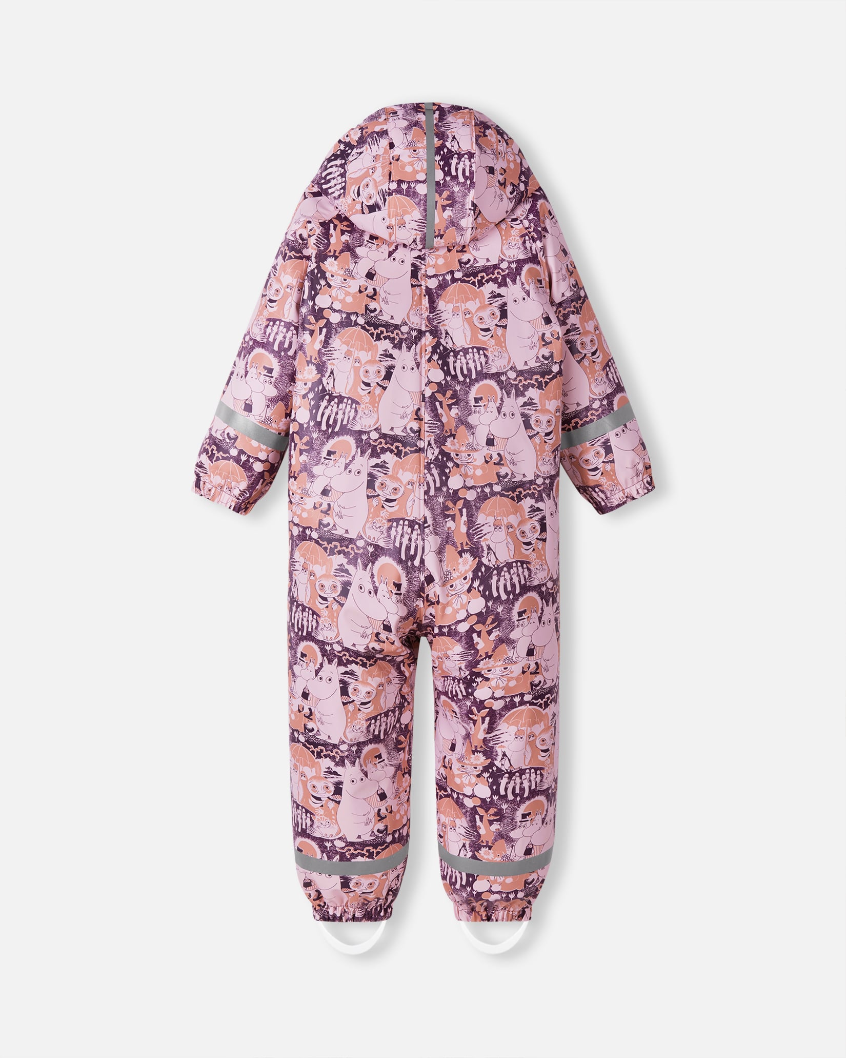 Reima Moomin Rapakko regndress, palerose