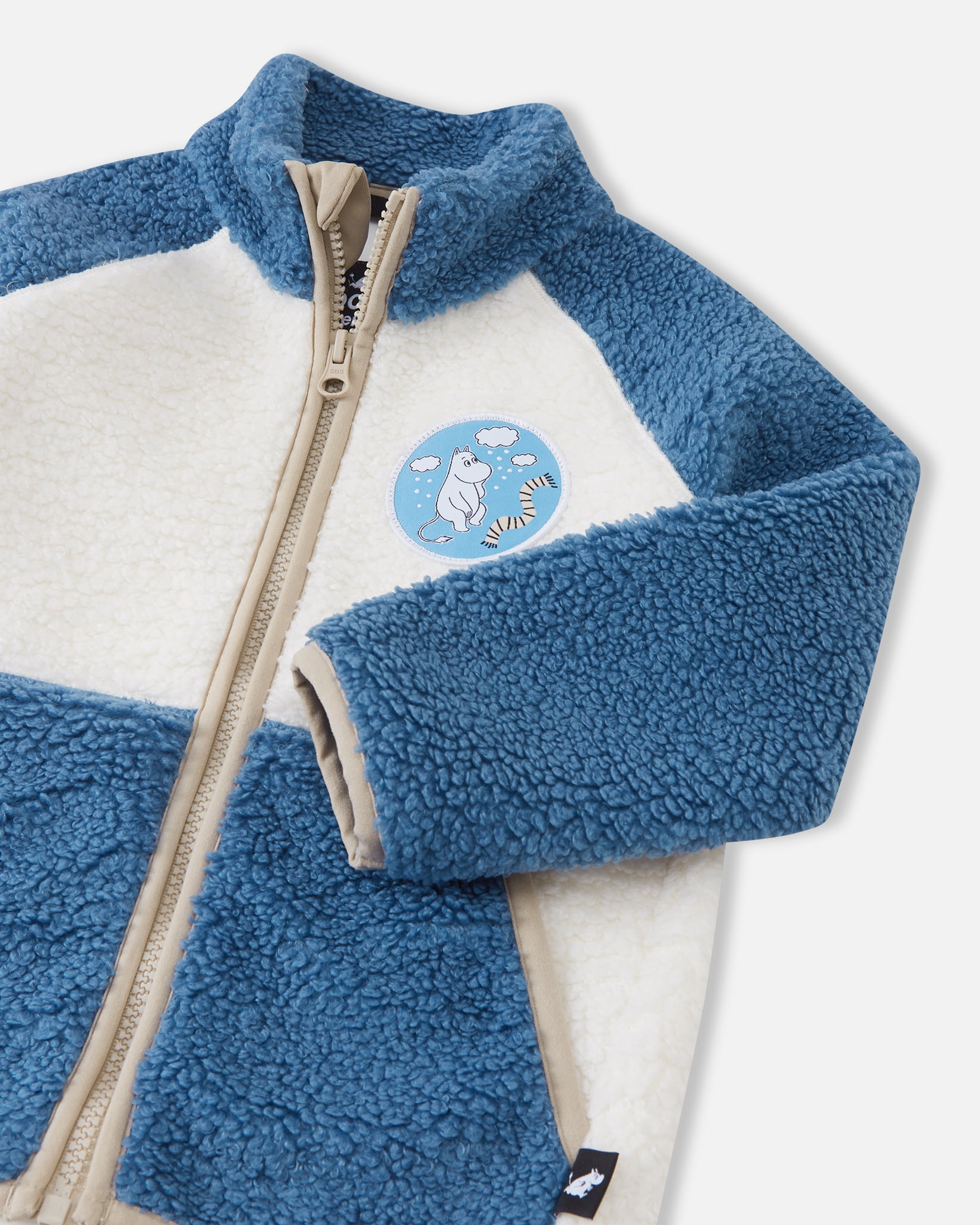 Reima Moomin Kramgo fleecegenser, blueocean