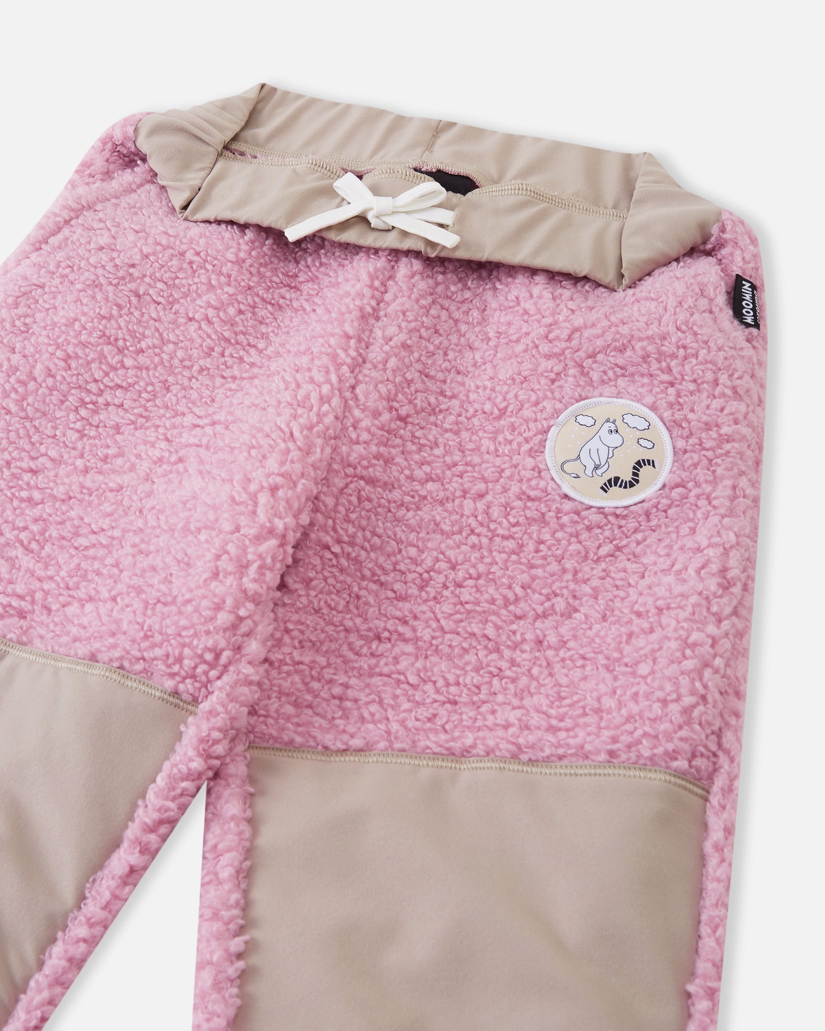 Reima Moomin Lustig fleecebukse, greypink