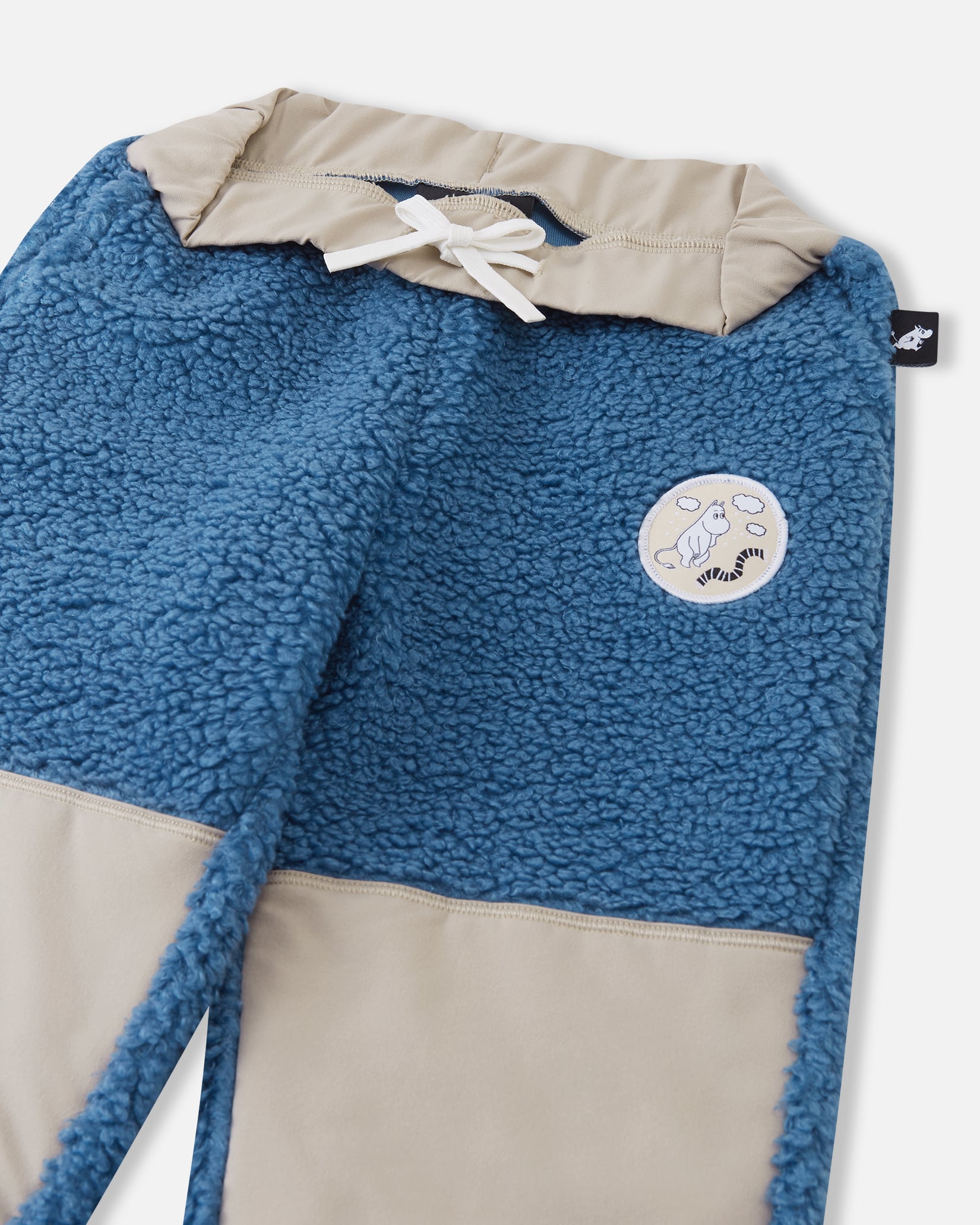 Reima Moomin Lustig fleecebukse, blueocean