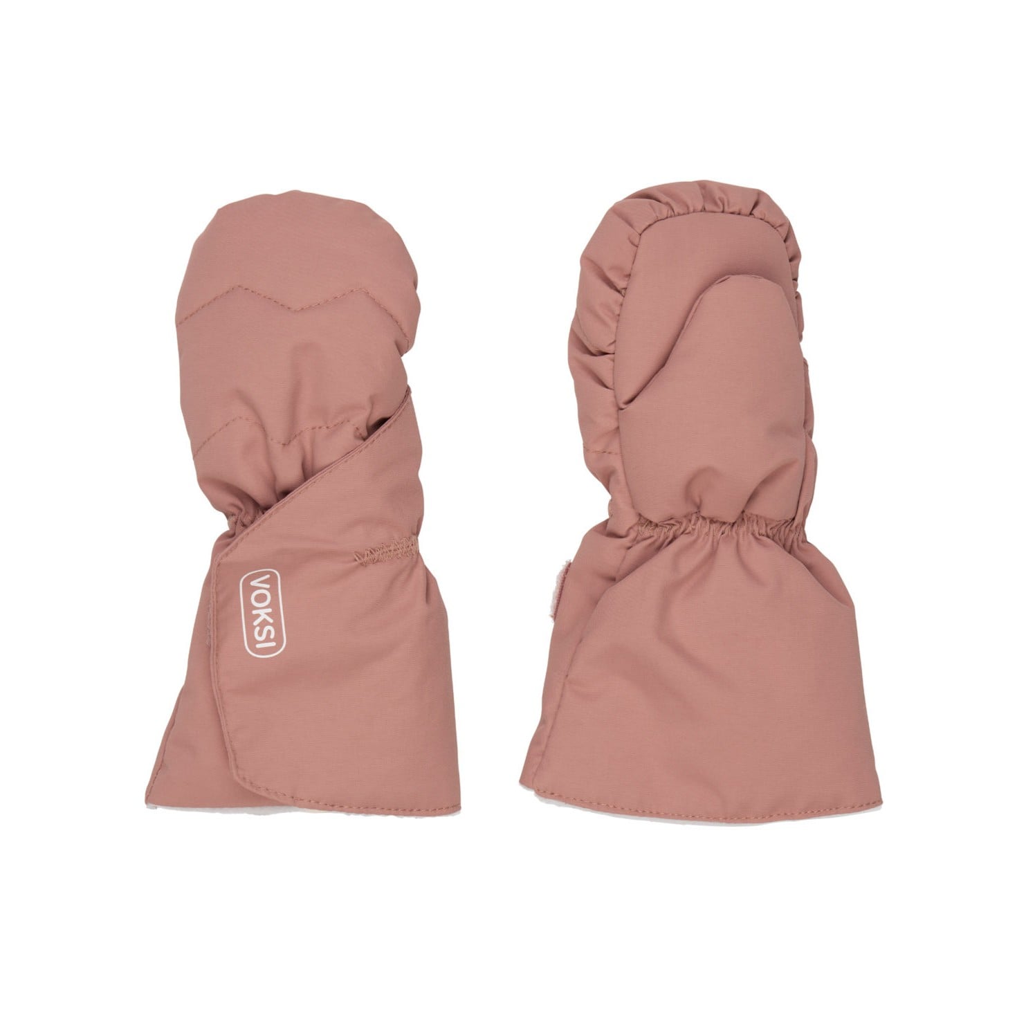 Voksi Babyvotter i ull, Blush Pink, 0-1 år