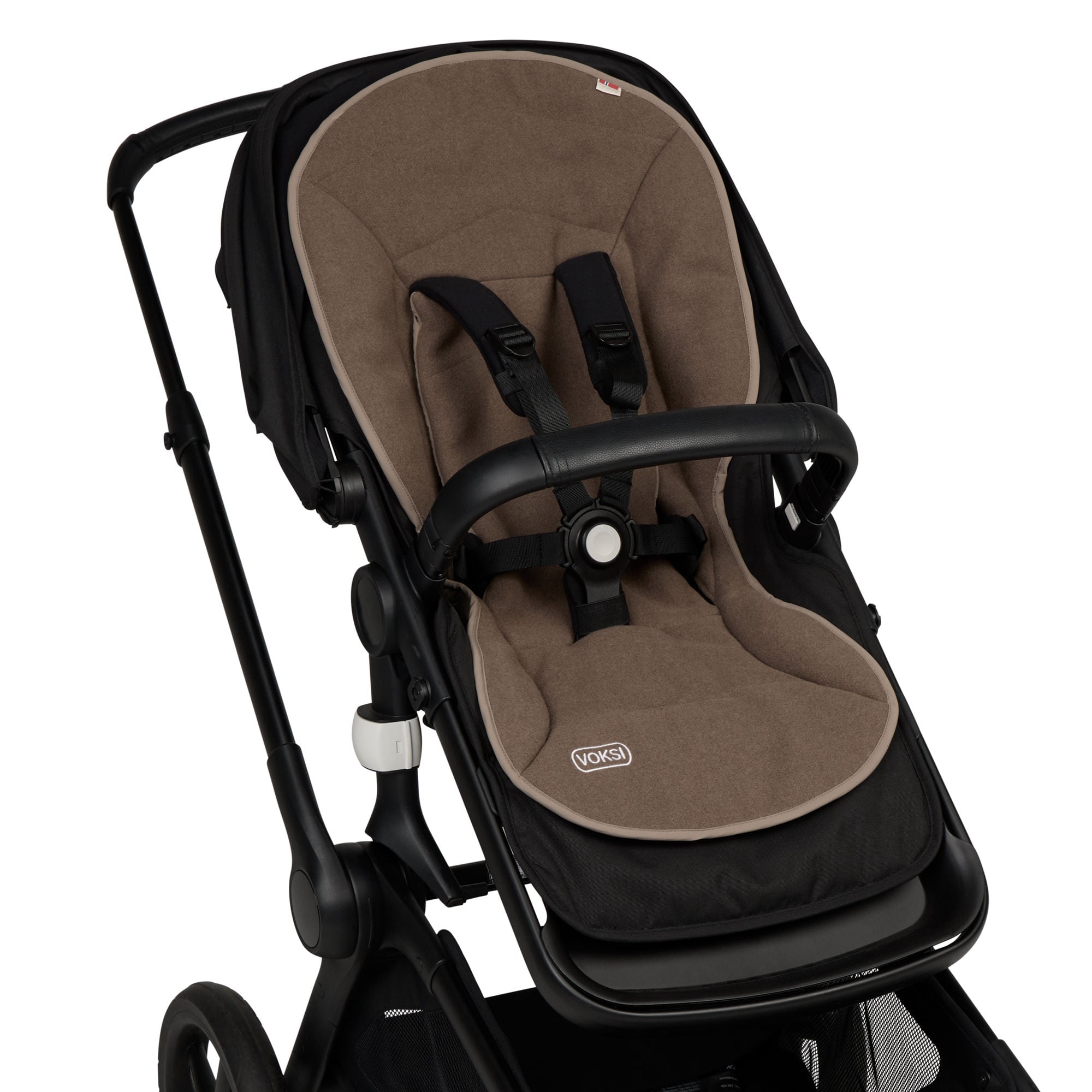Voksi®Wool Stroller Inlay, walnut, std