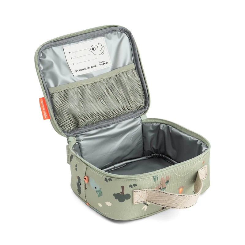 Tiny Trails isolert lunsjbag, green